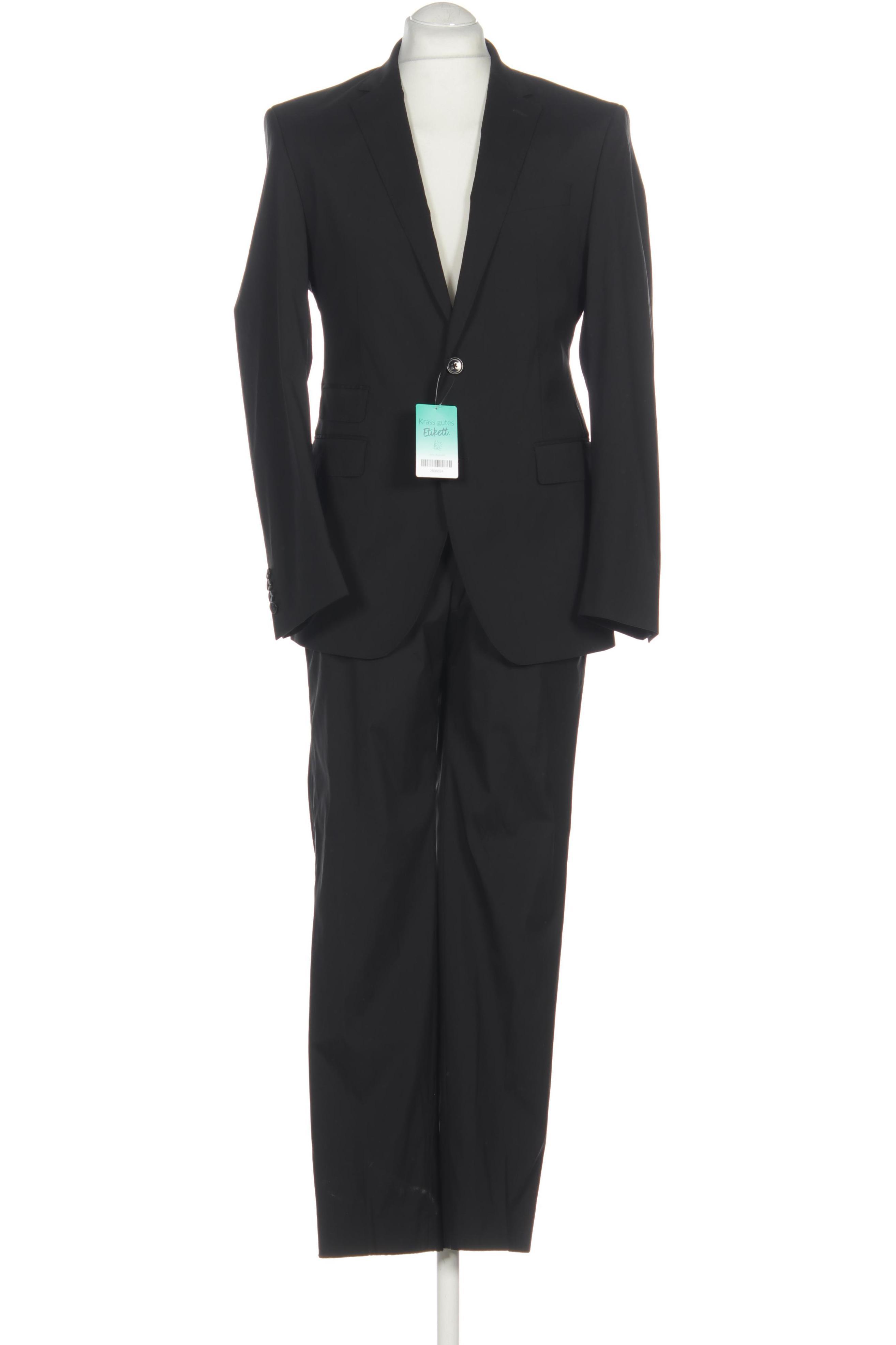 Thumbnail - Rene Lezard Herren Anzug, schwarz, Gr. 48