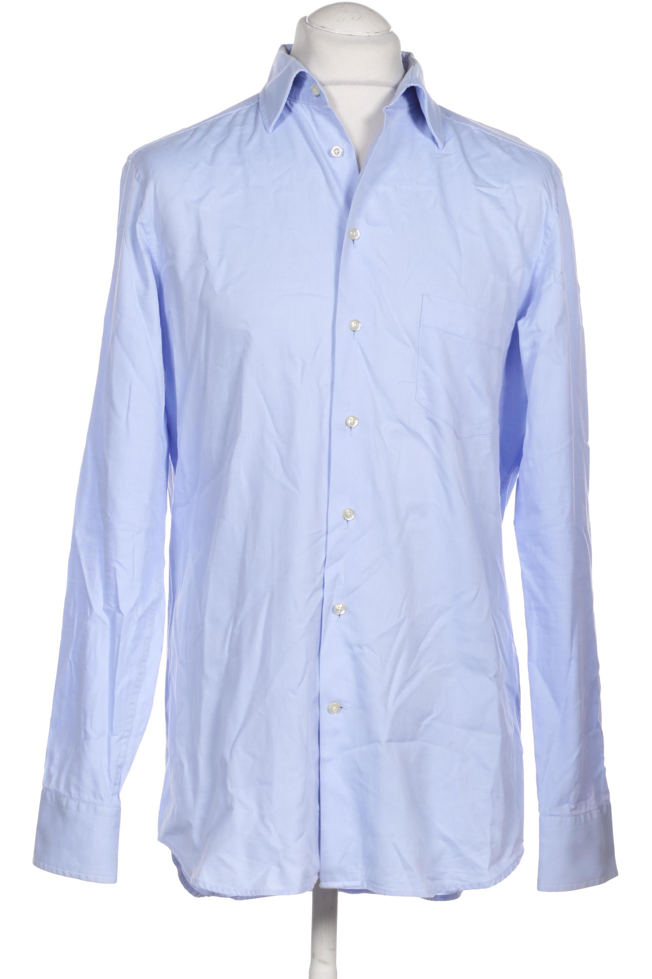 

Rene Lezard Herren Hemd, blau, Gr.