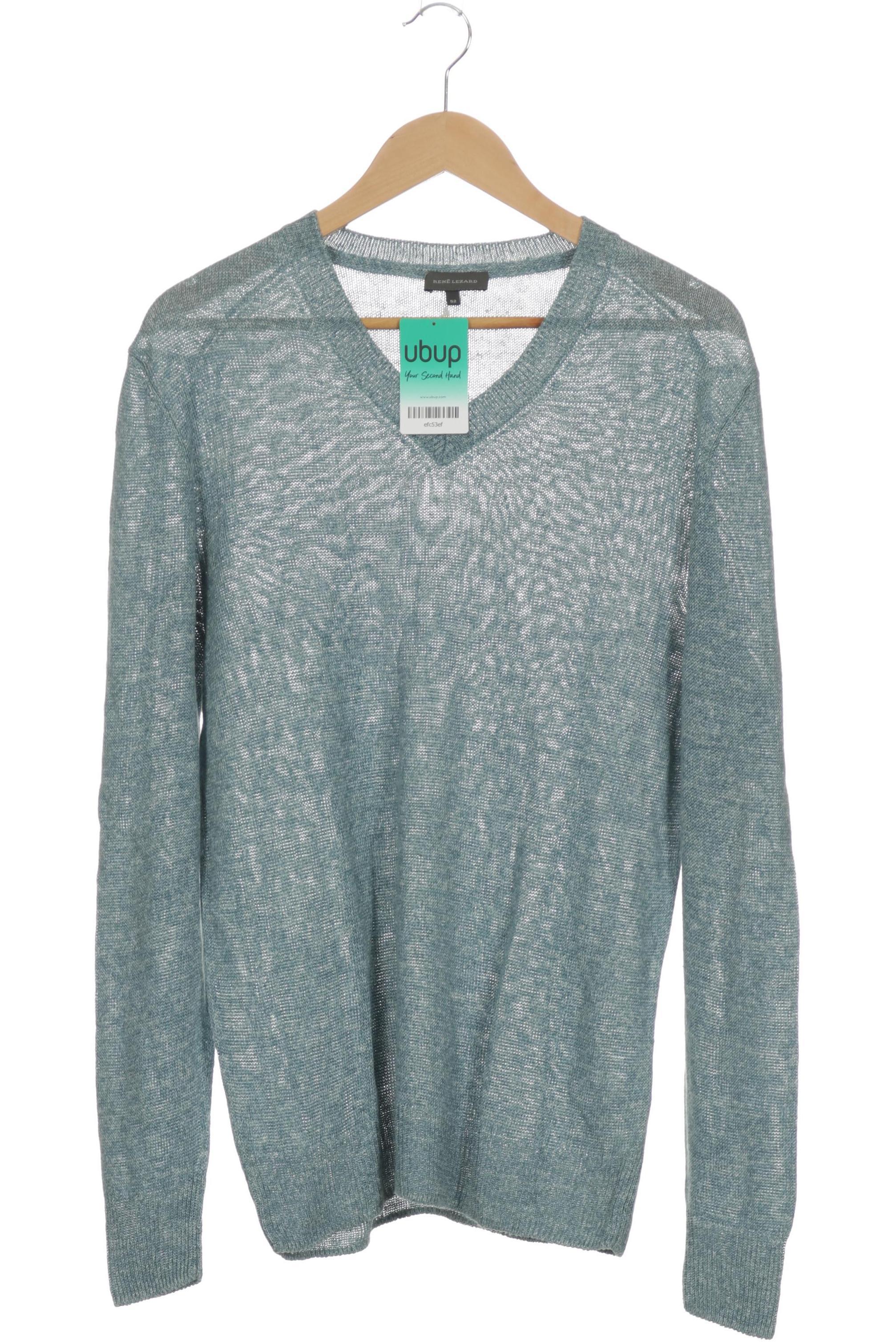 

Rene Lezard Herren Pullover, blau, Gr. 52