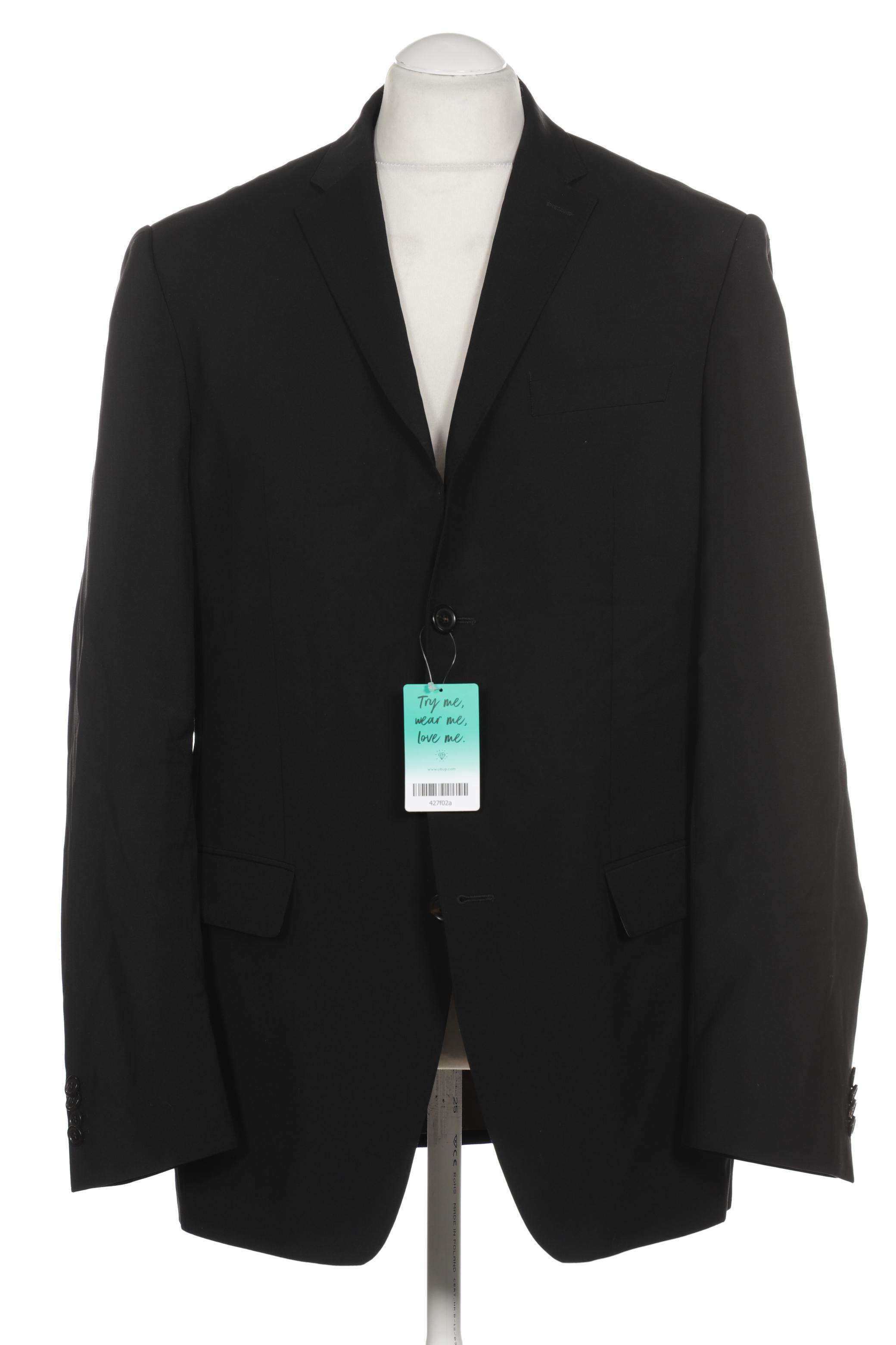 

Rene Lezard Herren Sakko, schwarz, Gr.