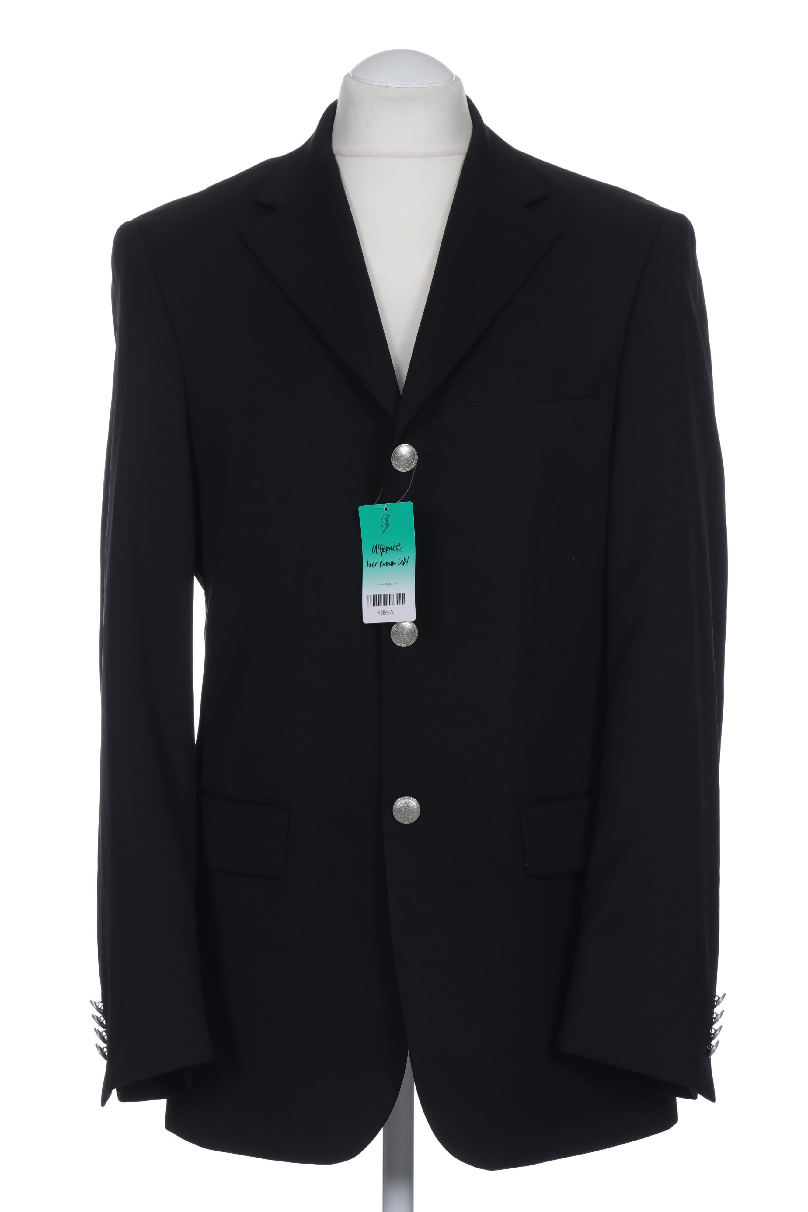 

Rene Lezard Herren Sakko, schwarz, Gr.