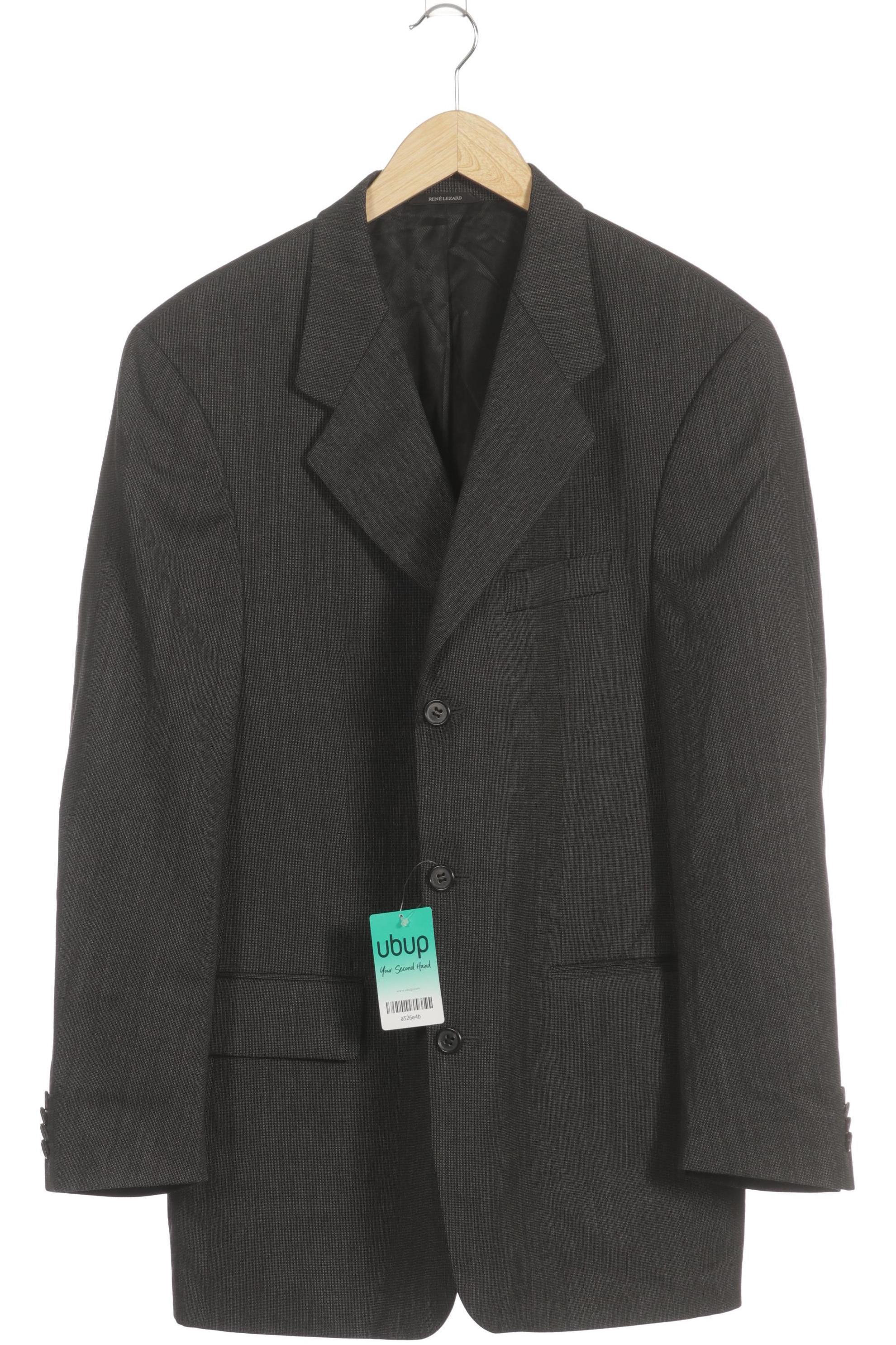 

Rene Lezard Herren Sakko, schwarz, Gr. 50