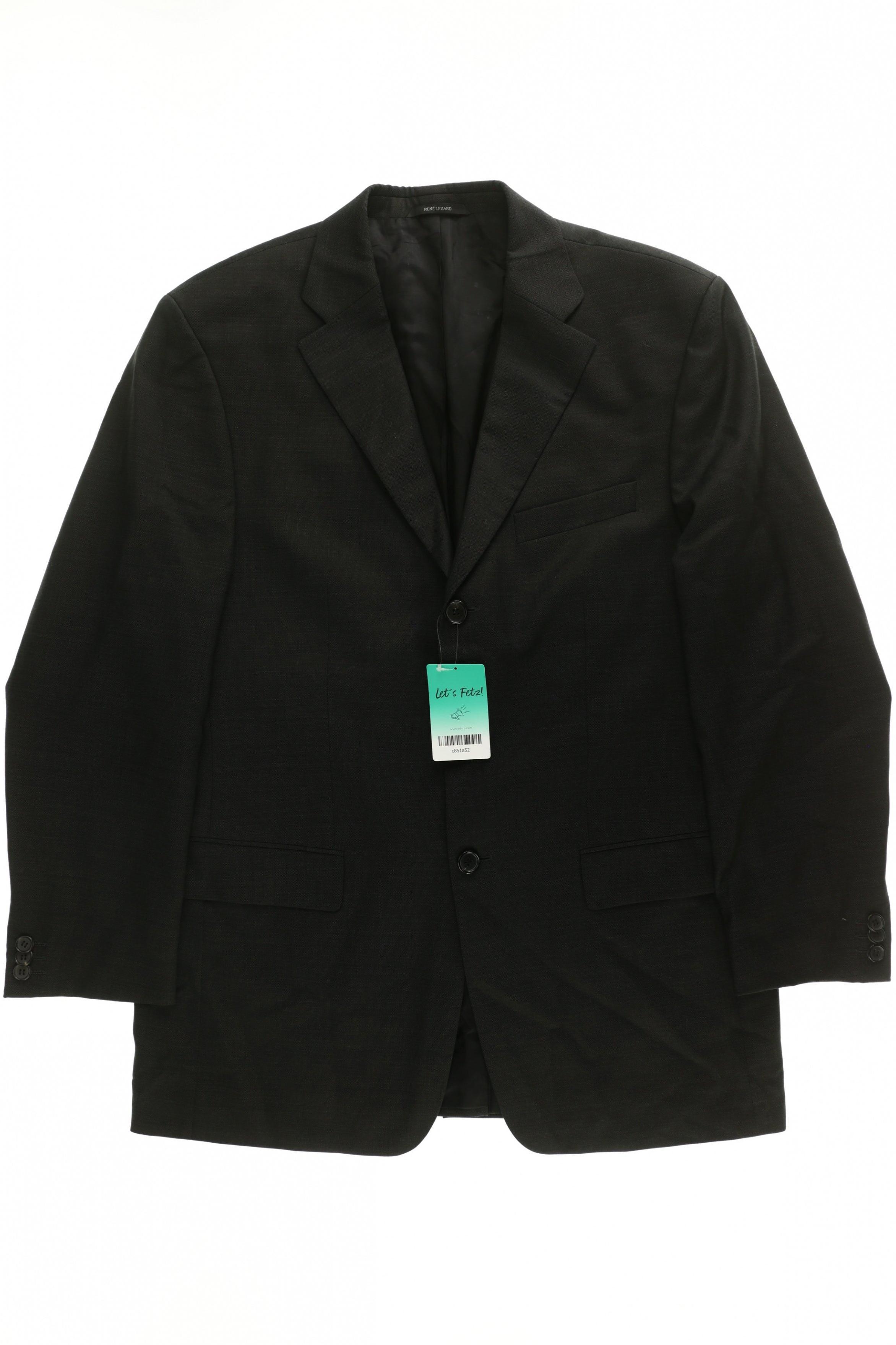 

Rene Lezard Herren Sakko, schwarz, Gr. 50