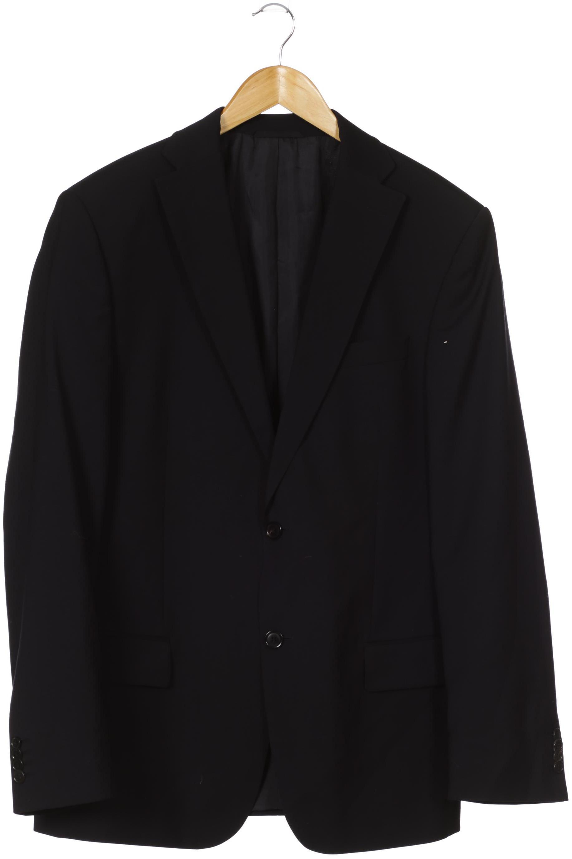 

Rene Lezard Herren Sakko, schwarz, Gr. 52