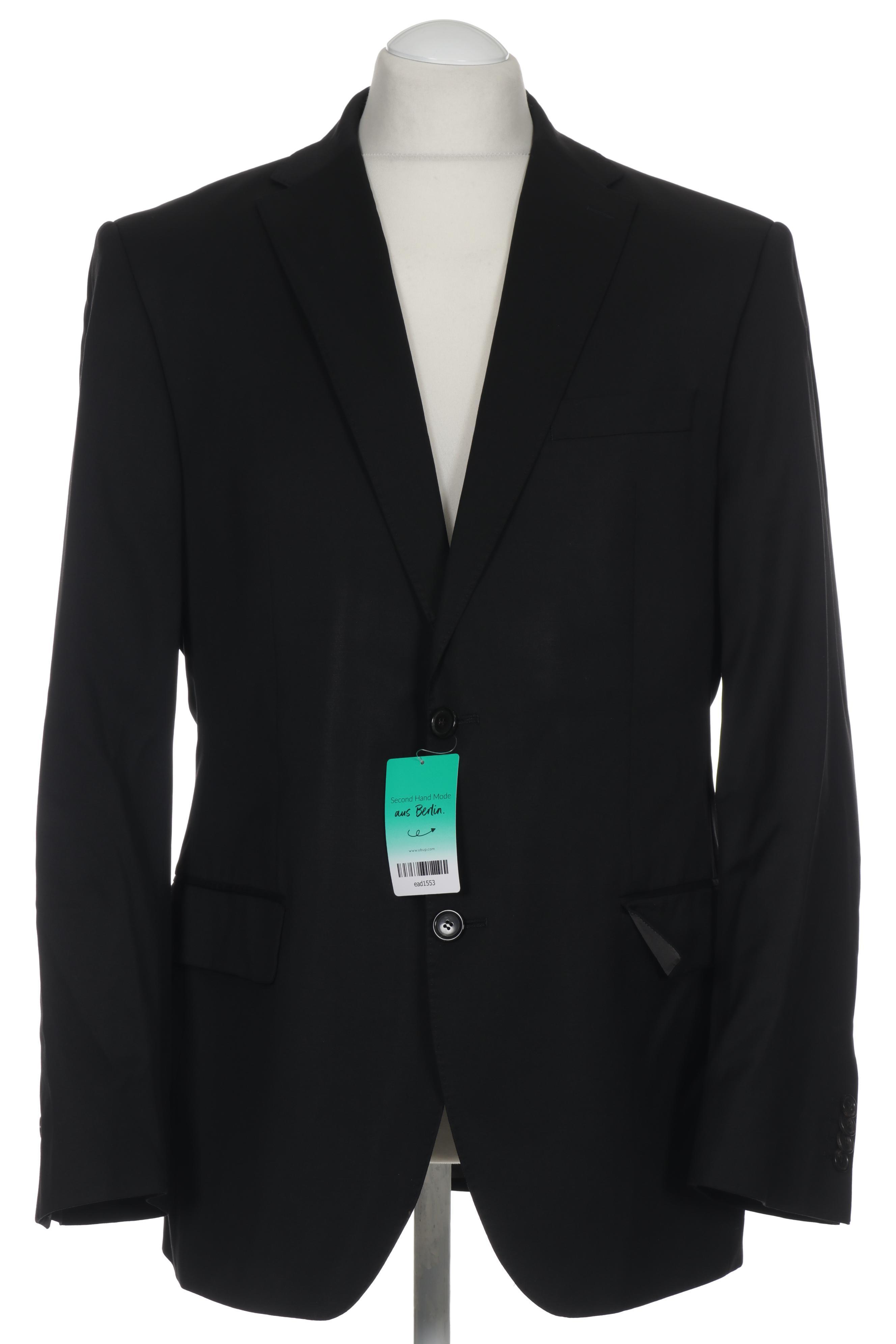 

Rene Lezard Herren Sakko, schwarz, Gr.