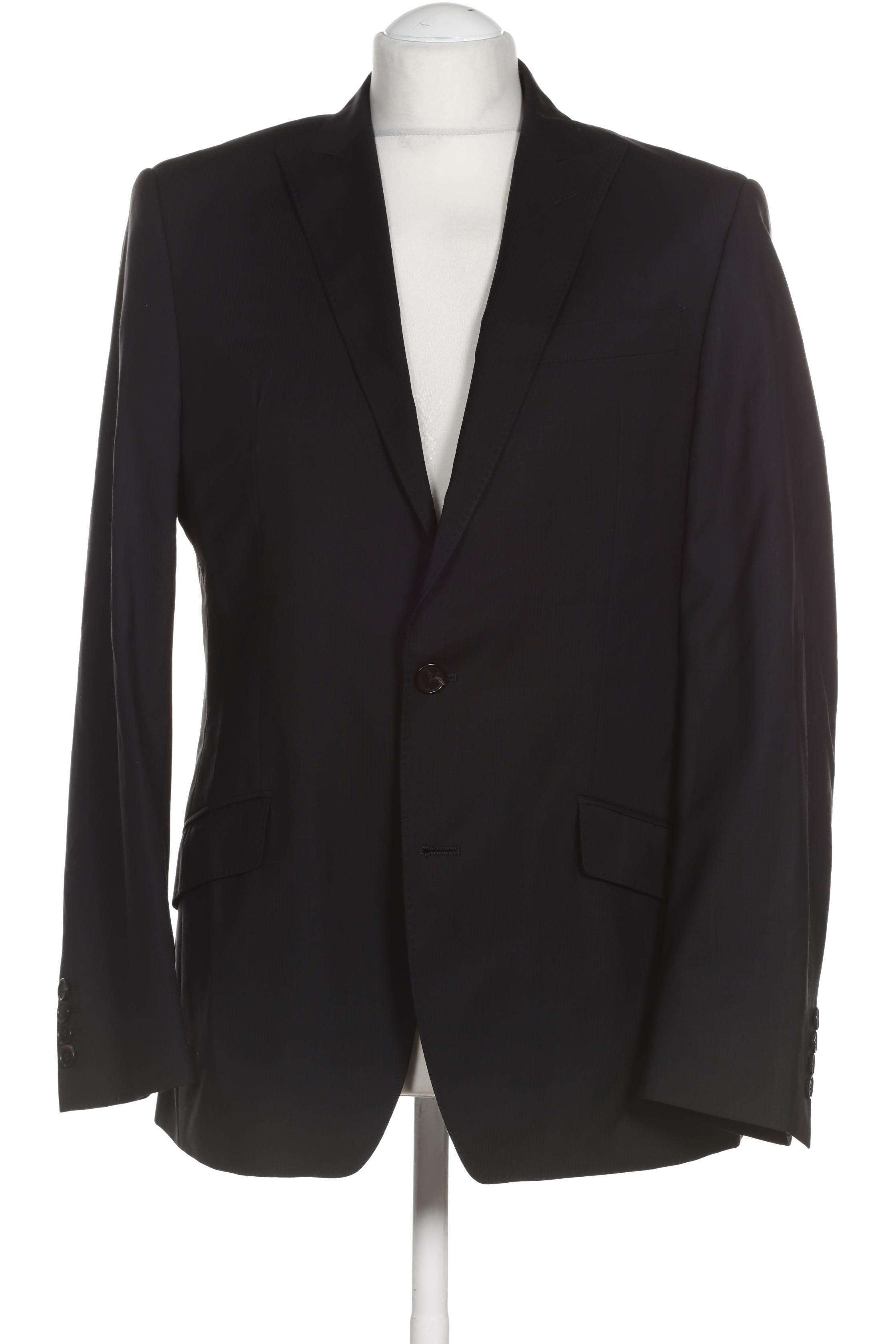

Rene Lezard Herren Sakko, schwarz, Gr. 48