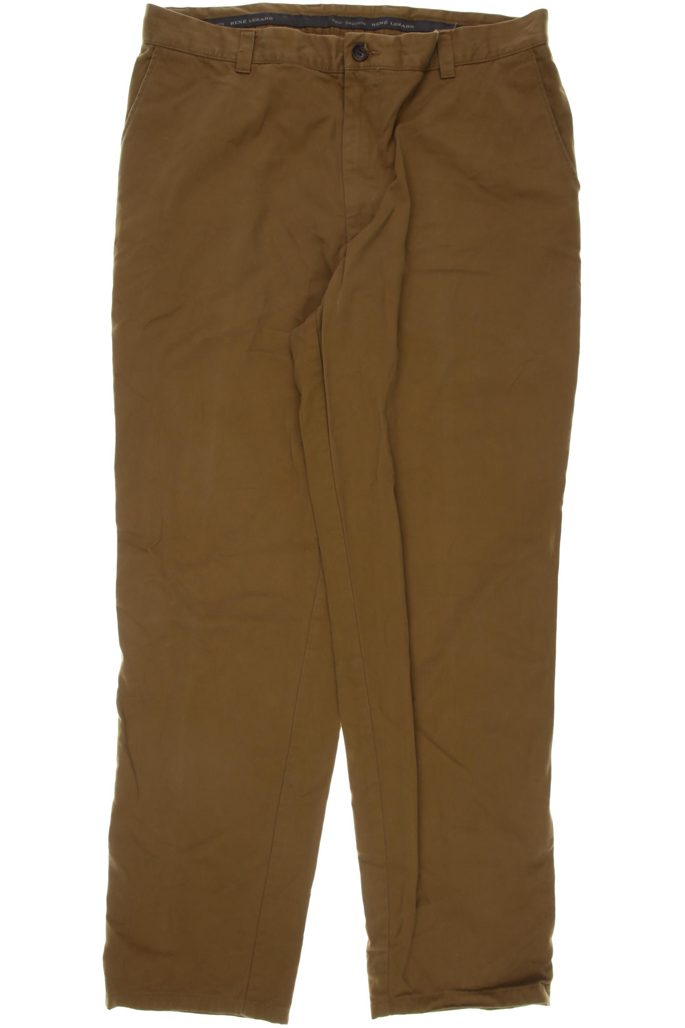 Thumbnail - Rene Lezard Herren Stoffhose, braun, Gr.