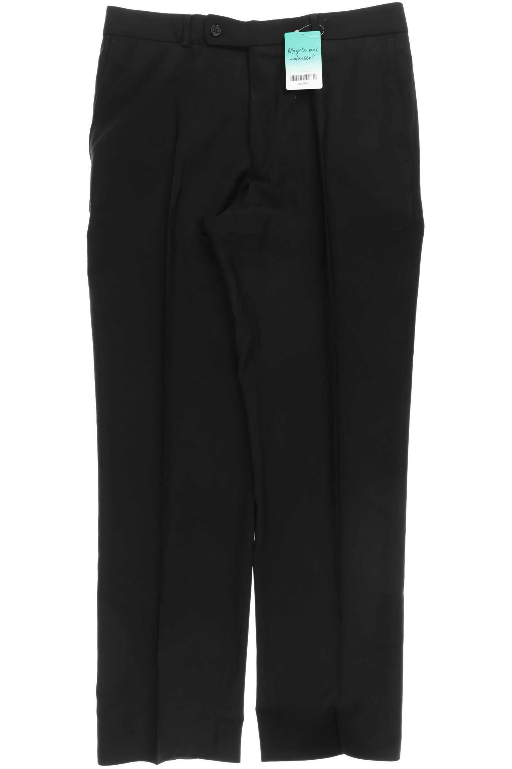 

Rene Lezard Herren Stoffhose, schwarz, Gr.