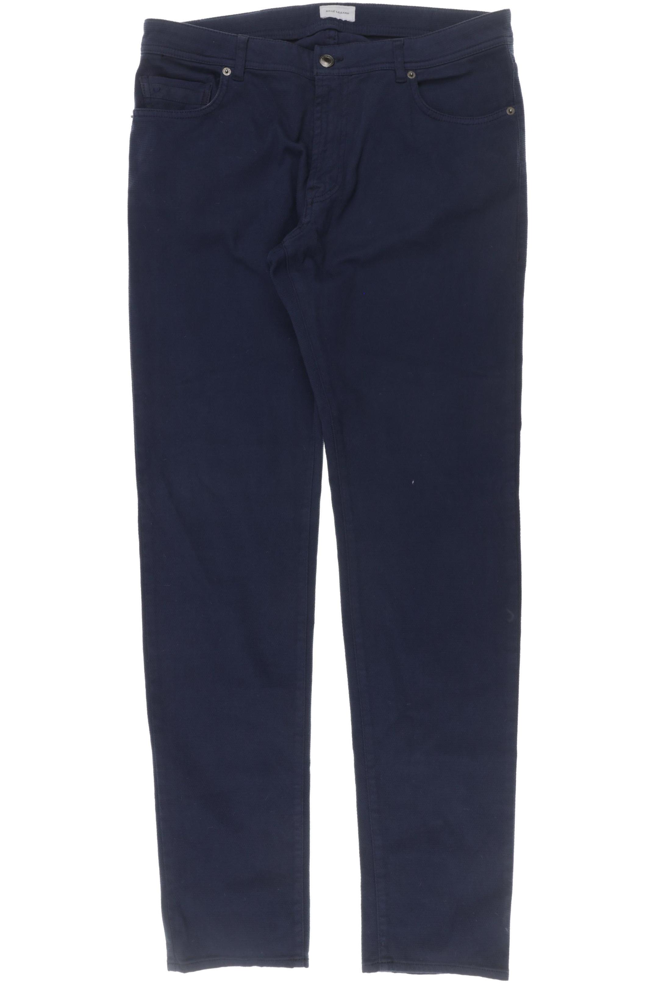 Thumbnail - Rene Lezard Herren Stoffhose, blau, Gr. 34