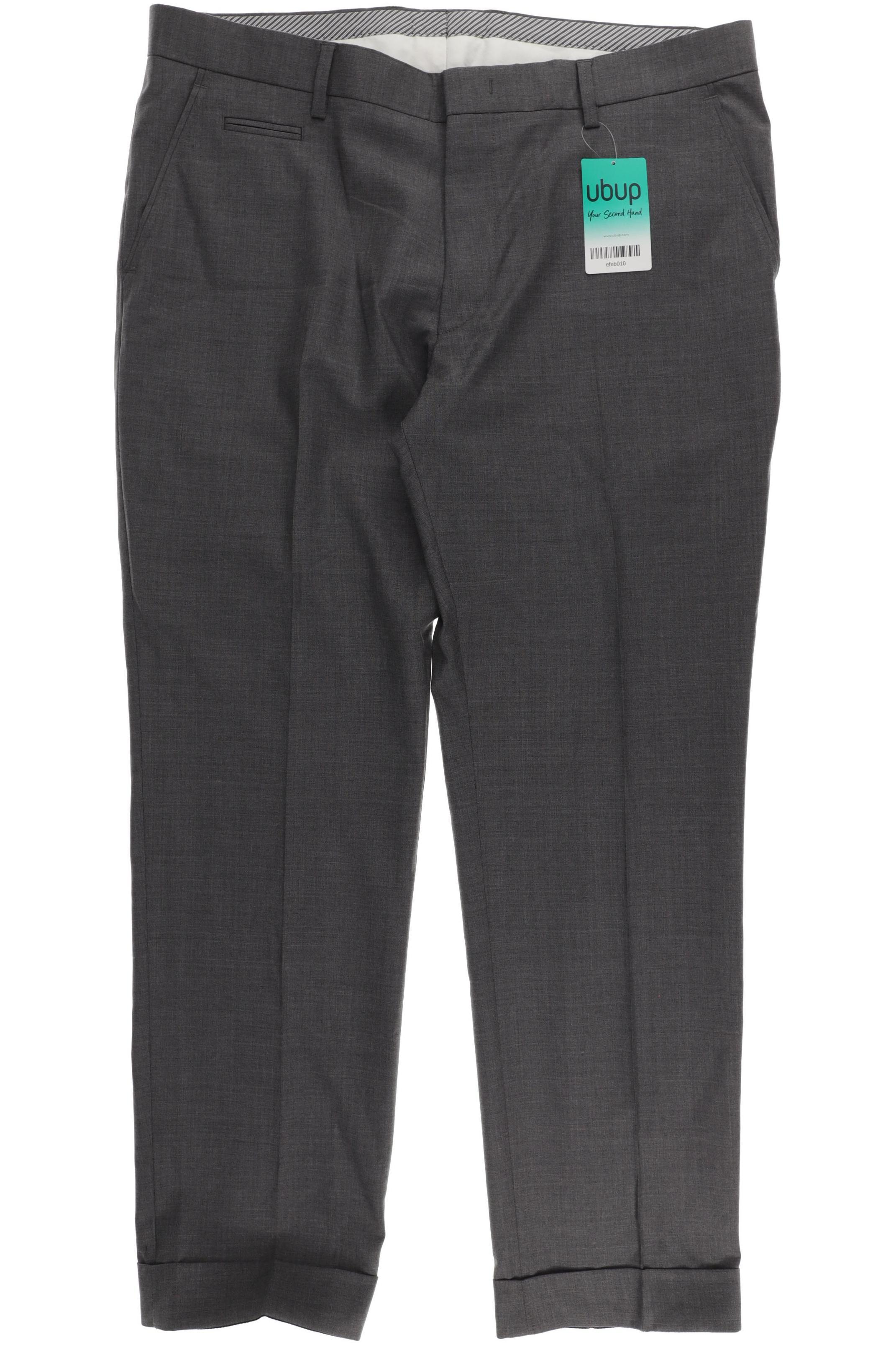 

Rene Lezard Herren Stoffhose, grau, Gr. 52