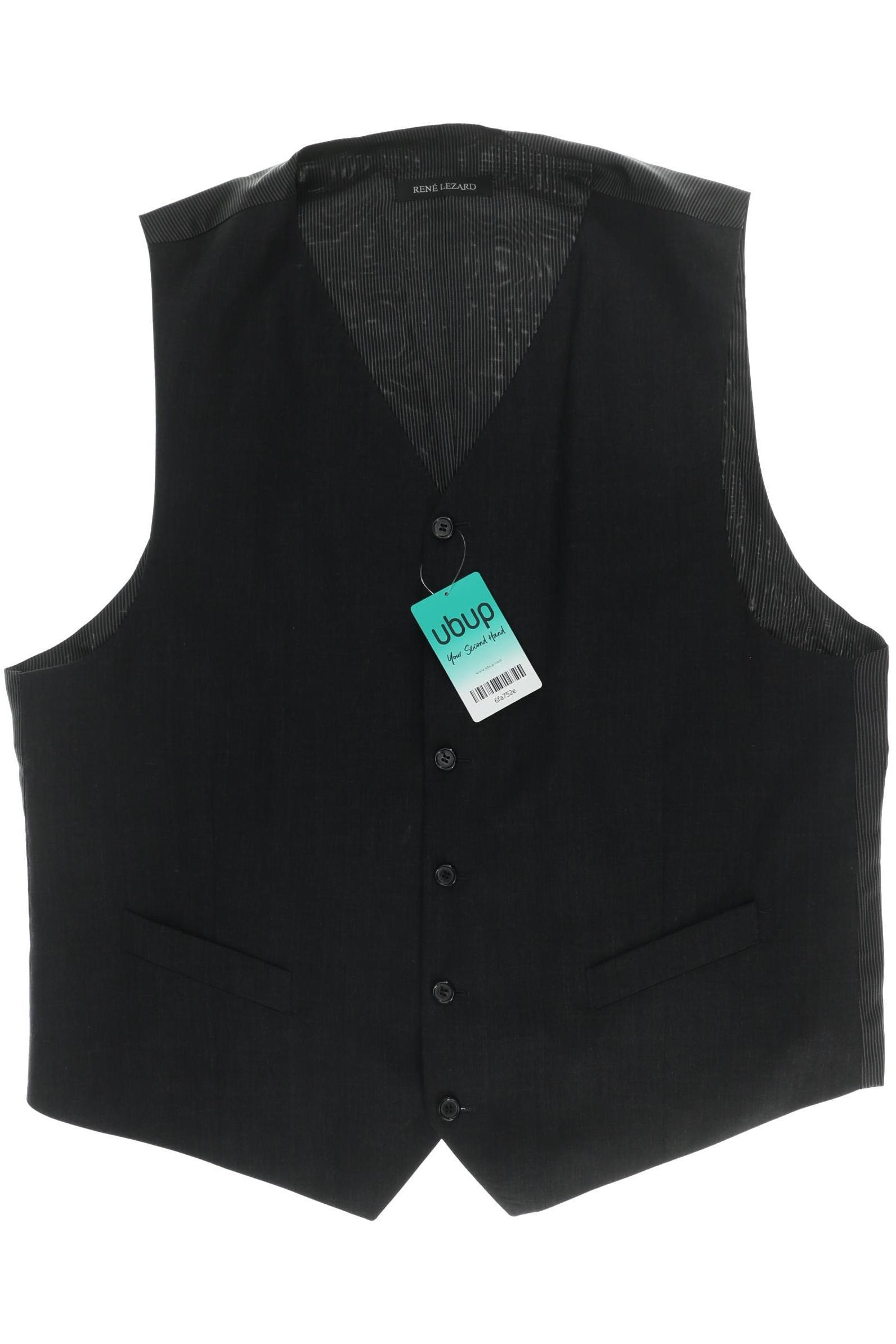 Thumbnail - Rene Lezard Herren Weste, grau, Gr.