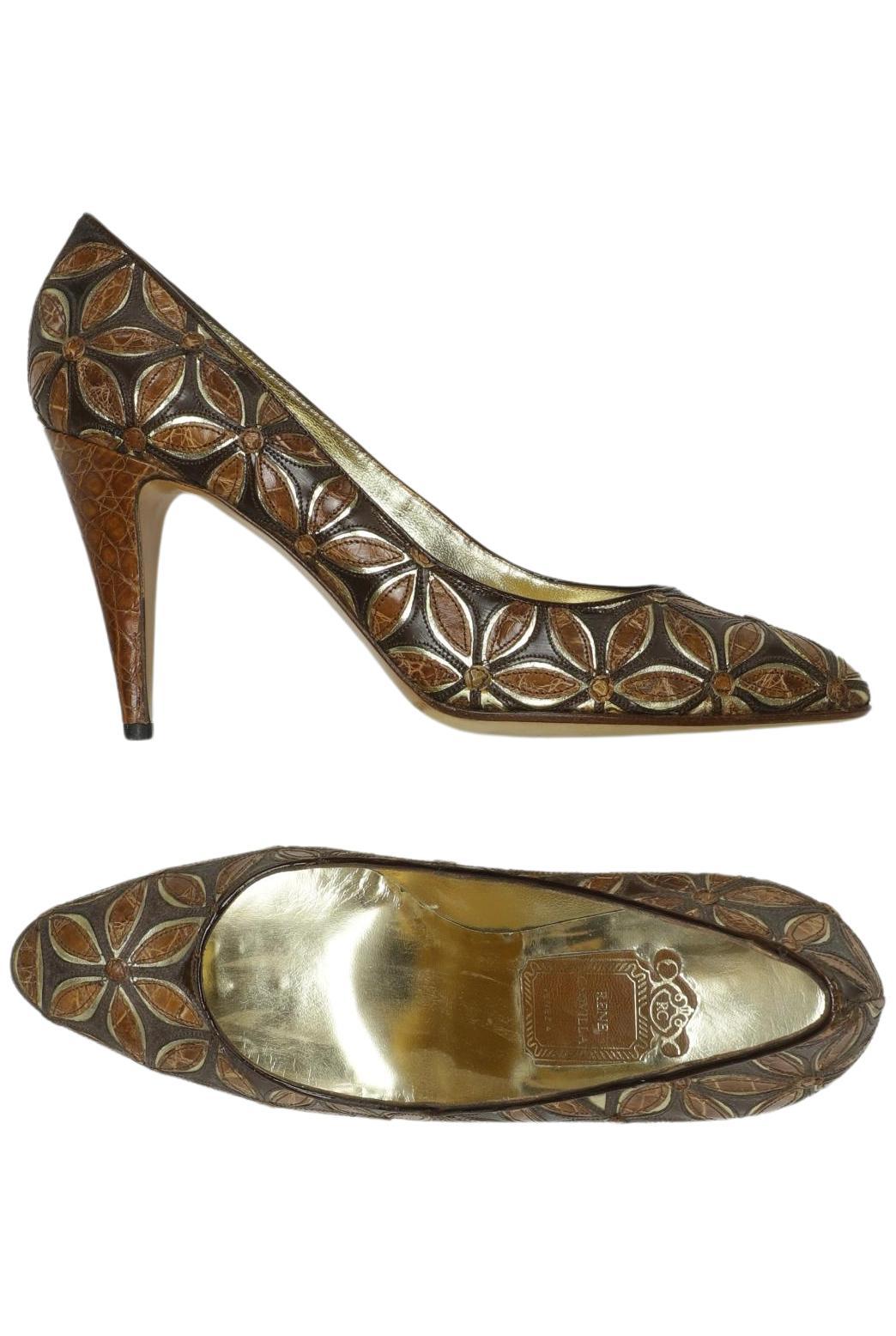 

Rene Caovilla Damen Pumps, braun, Gr. 7.5