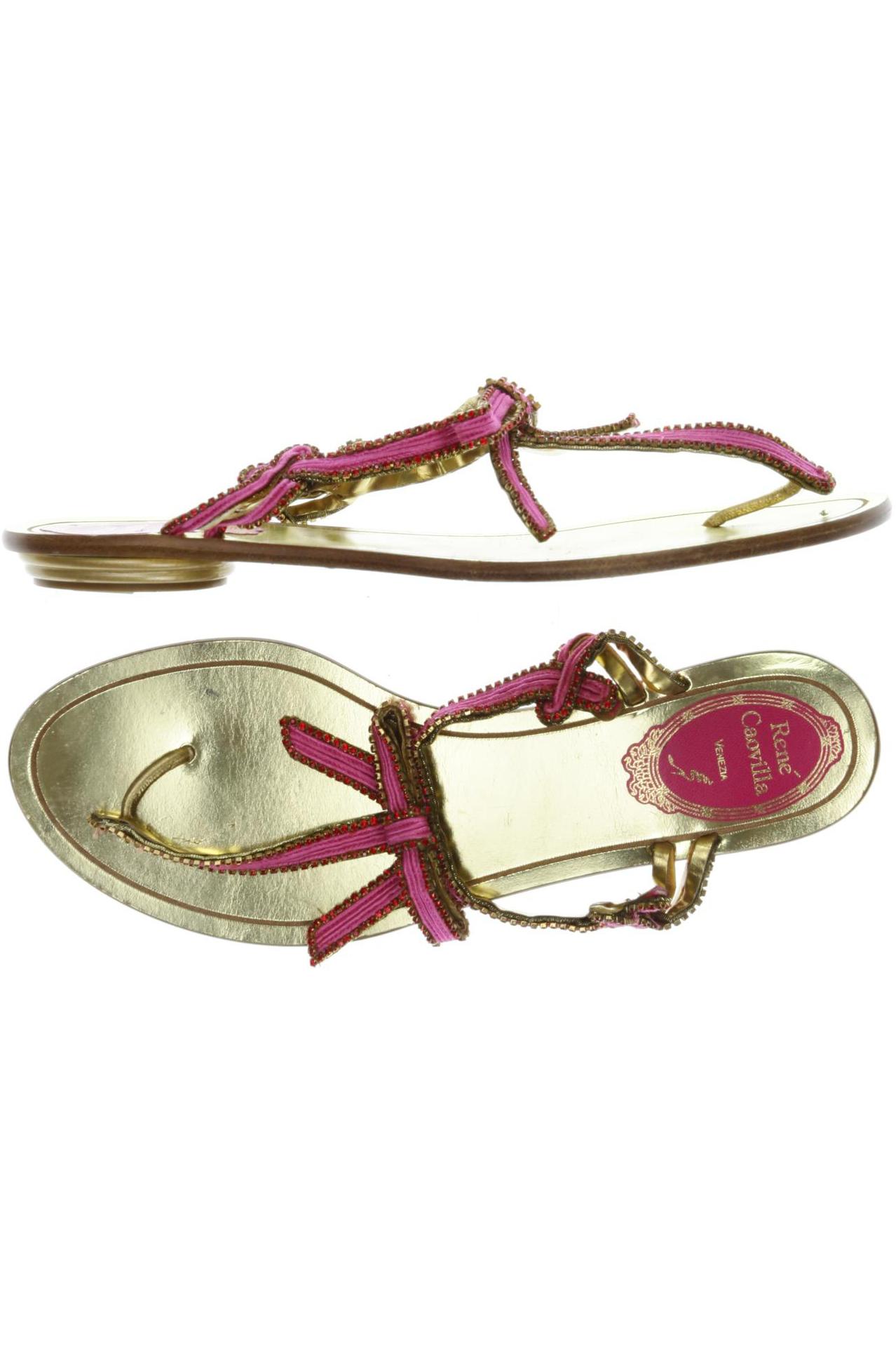 

Rene Caovilla Damen Sandale, pink, Gr. 37.5