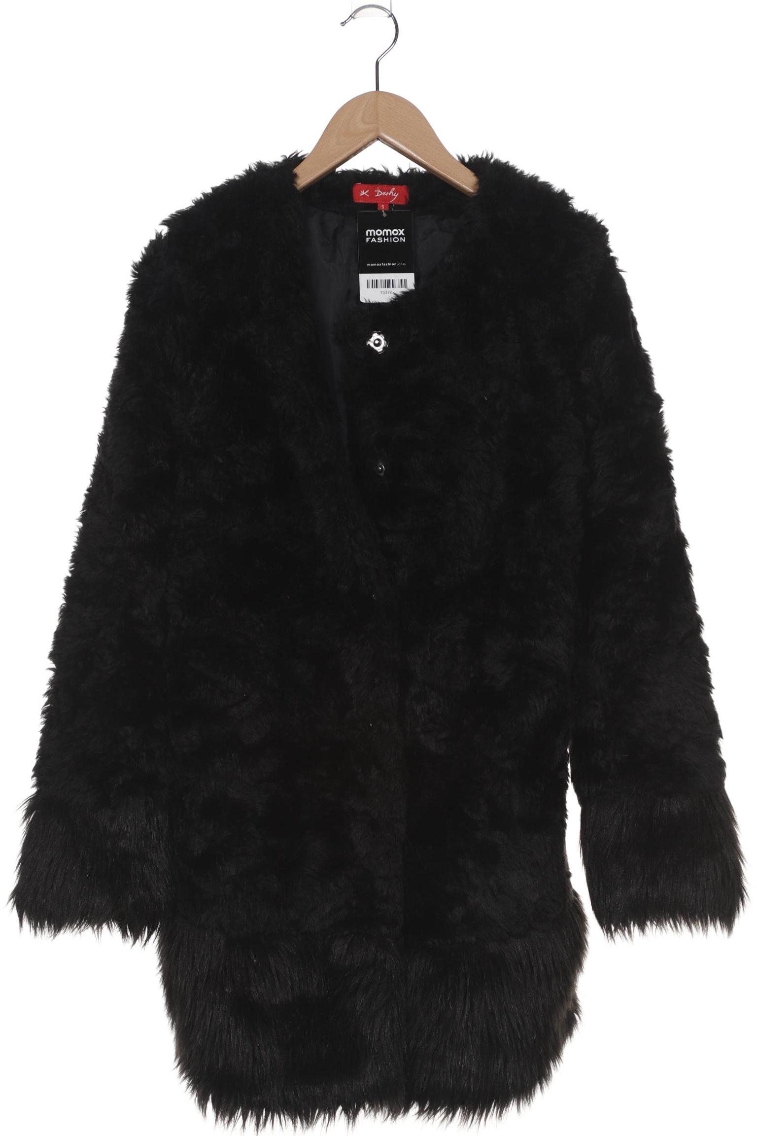 

Rene Derhy Damen Mantel, schwarz, Gr. 36