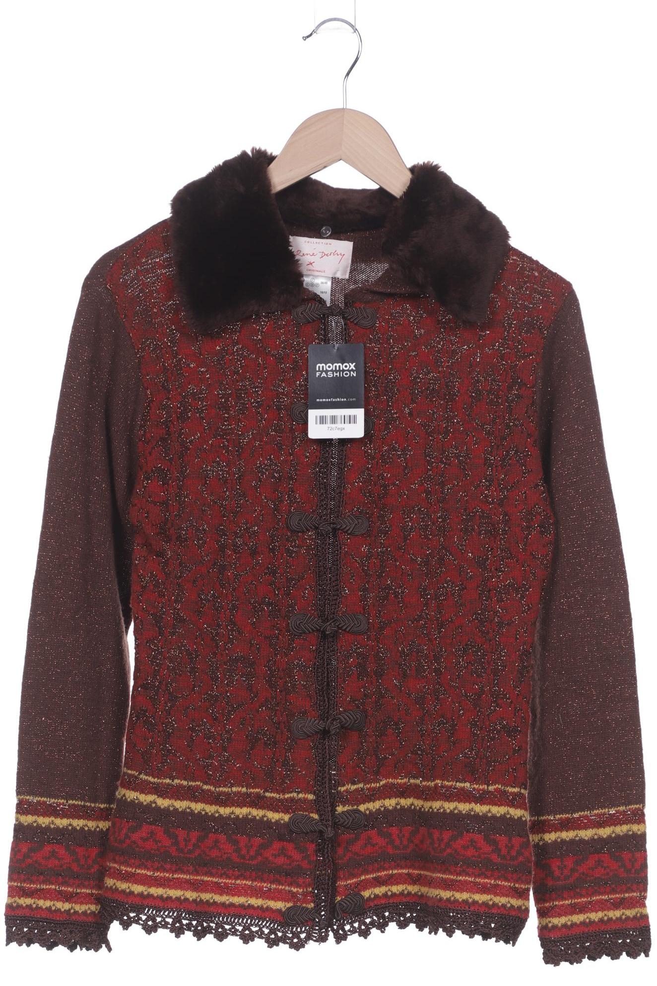 

Rene Derhy Damen Strickjacke, braun, Gr. 36