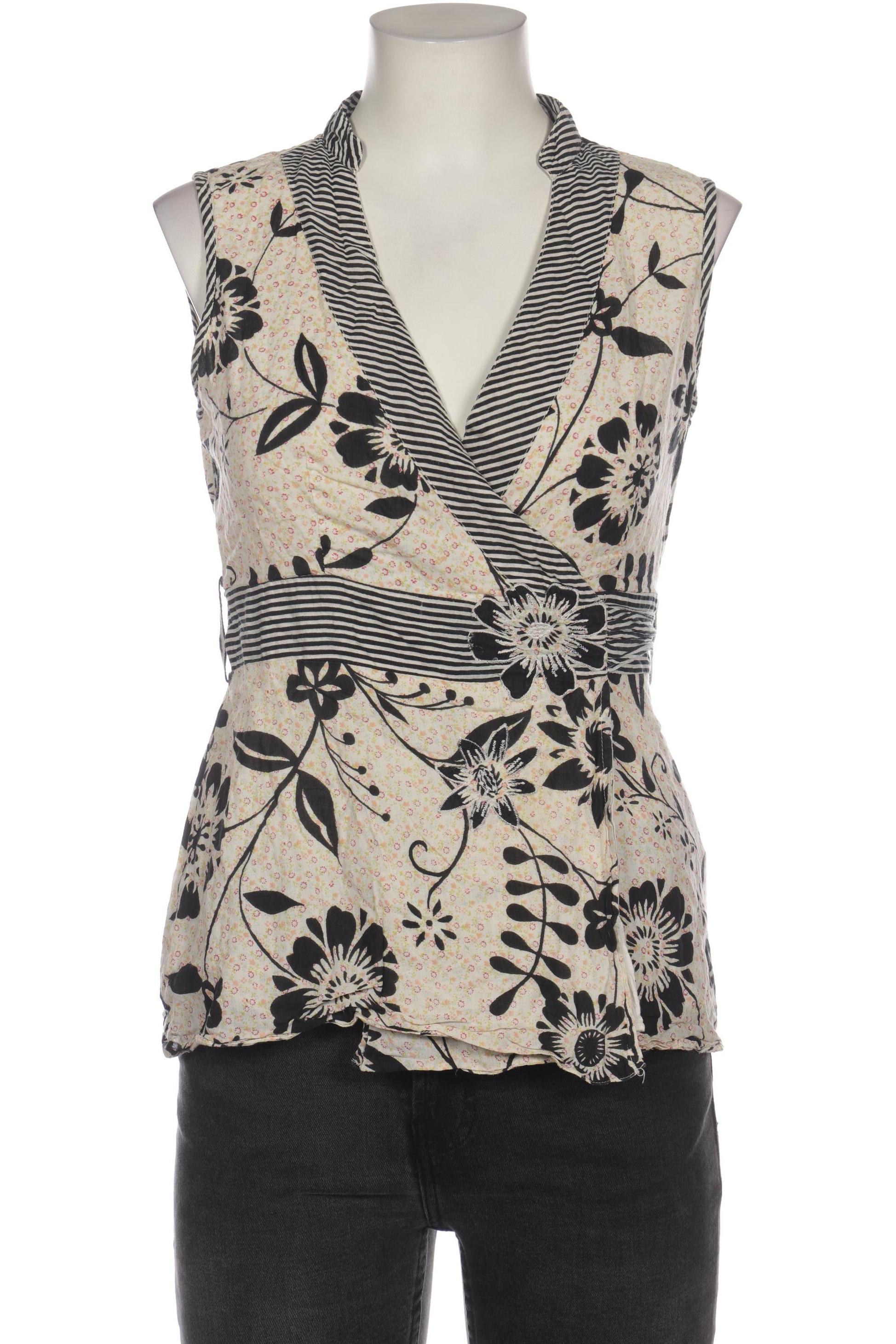 

Rene Derhy Damen Bluse, beige, Gr. 38