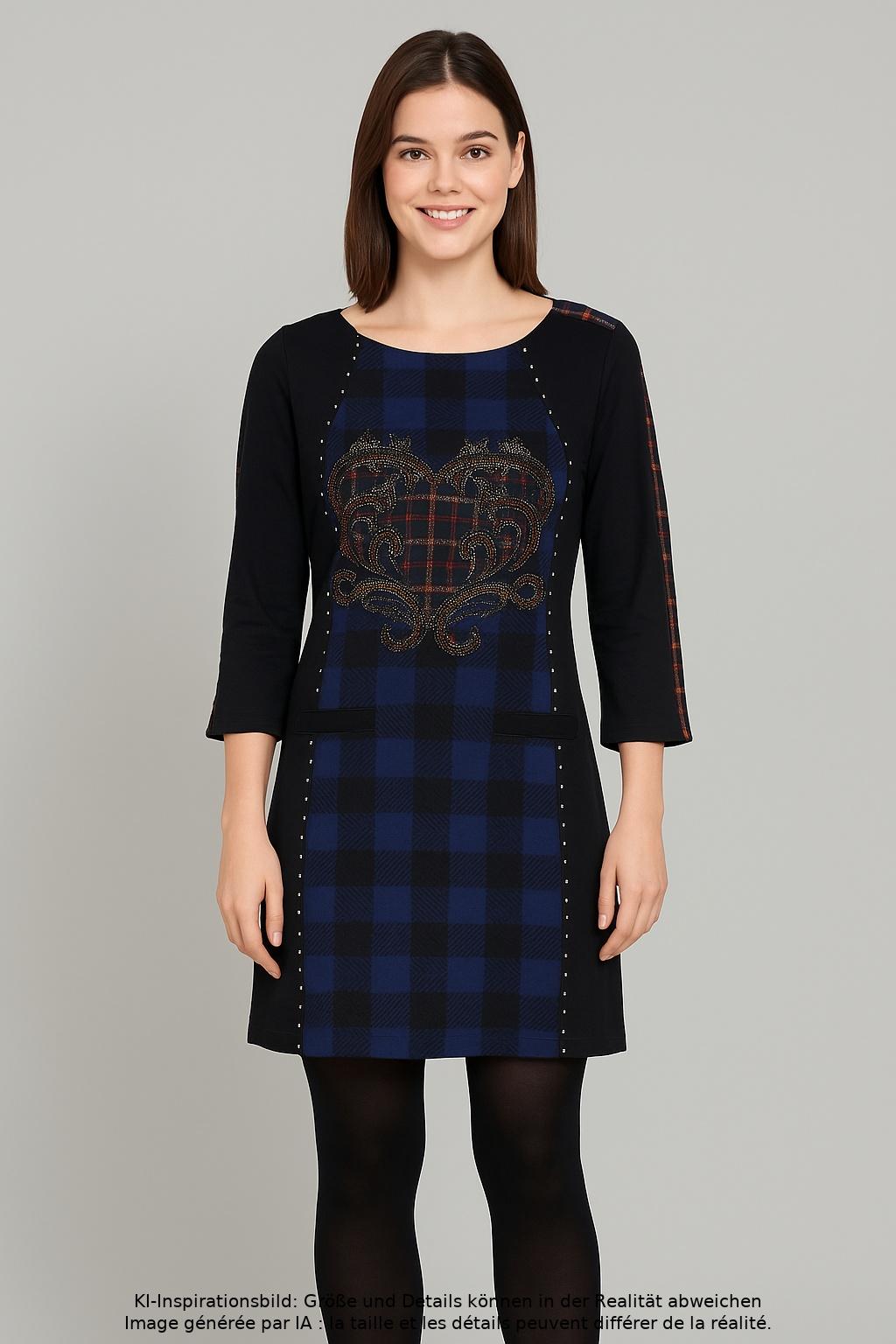 

Rene Derhy Damen Kleid, mehrfarbig, Gr. 42