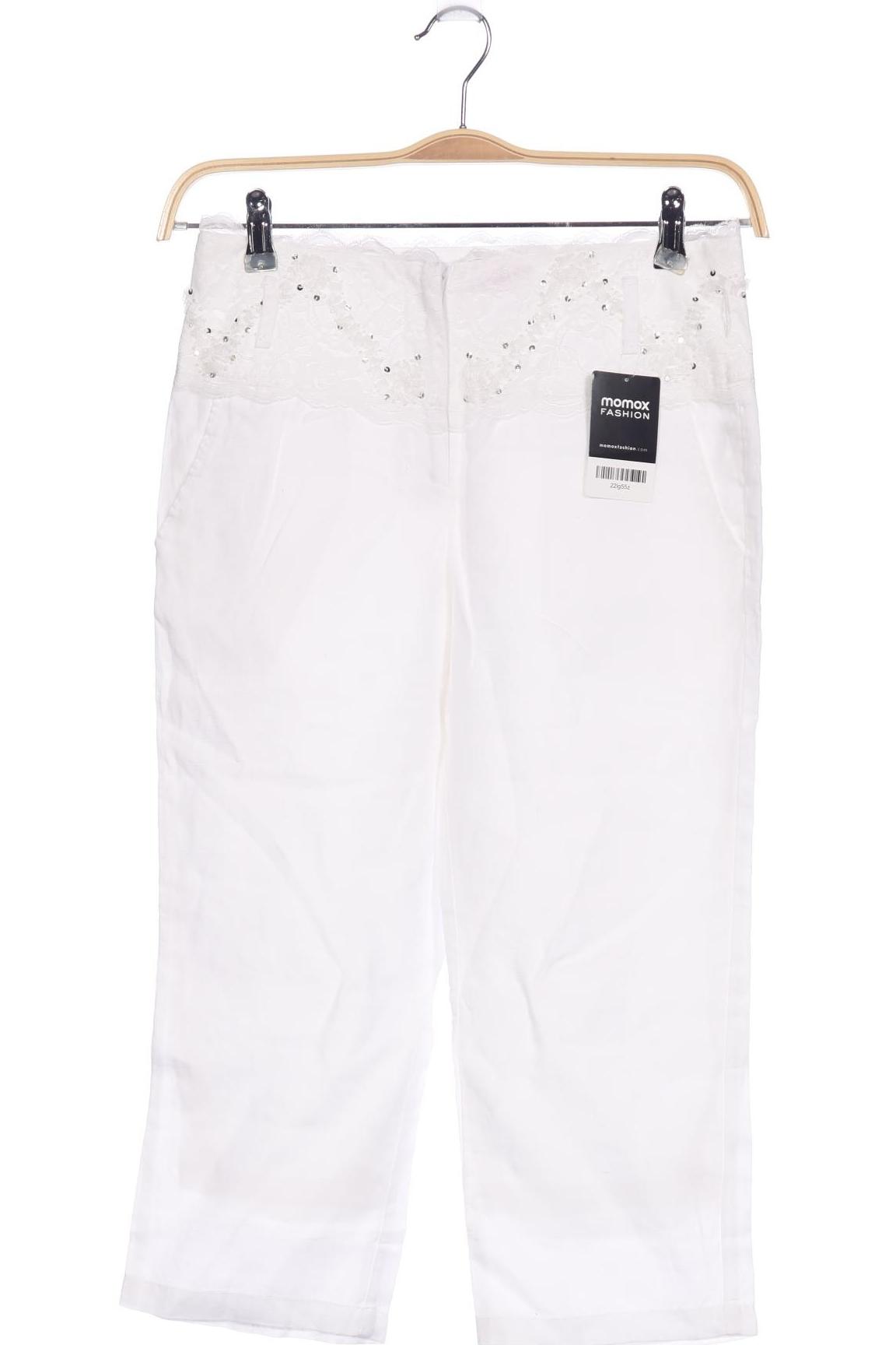 

Rene Derhy Damen Stoffhose, weiß, Gr. 0