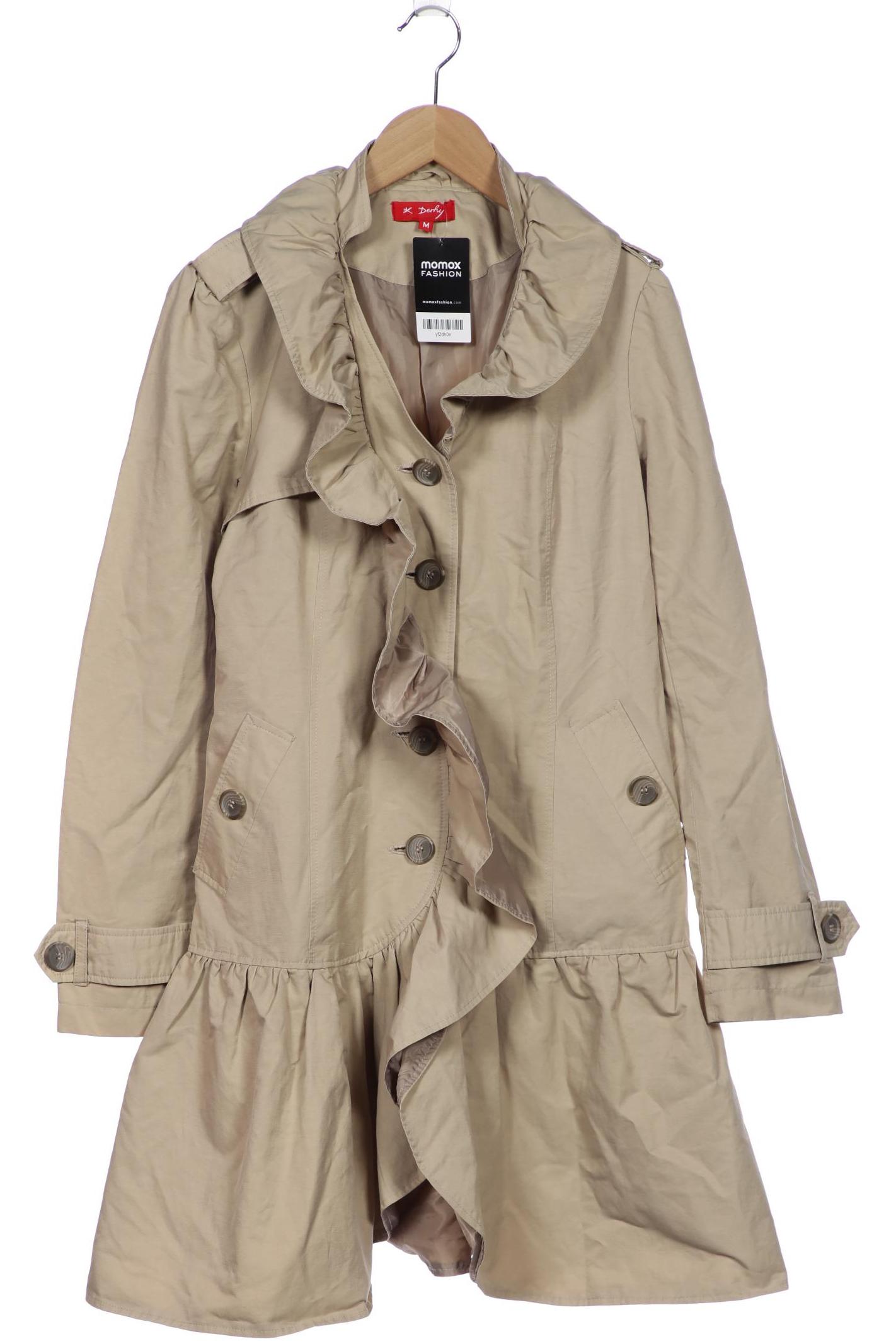 

Rene Derhy Damen Mantel, beige, Gr. 38