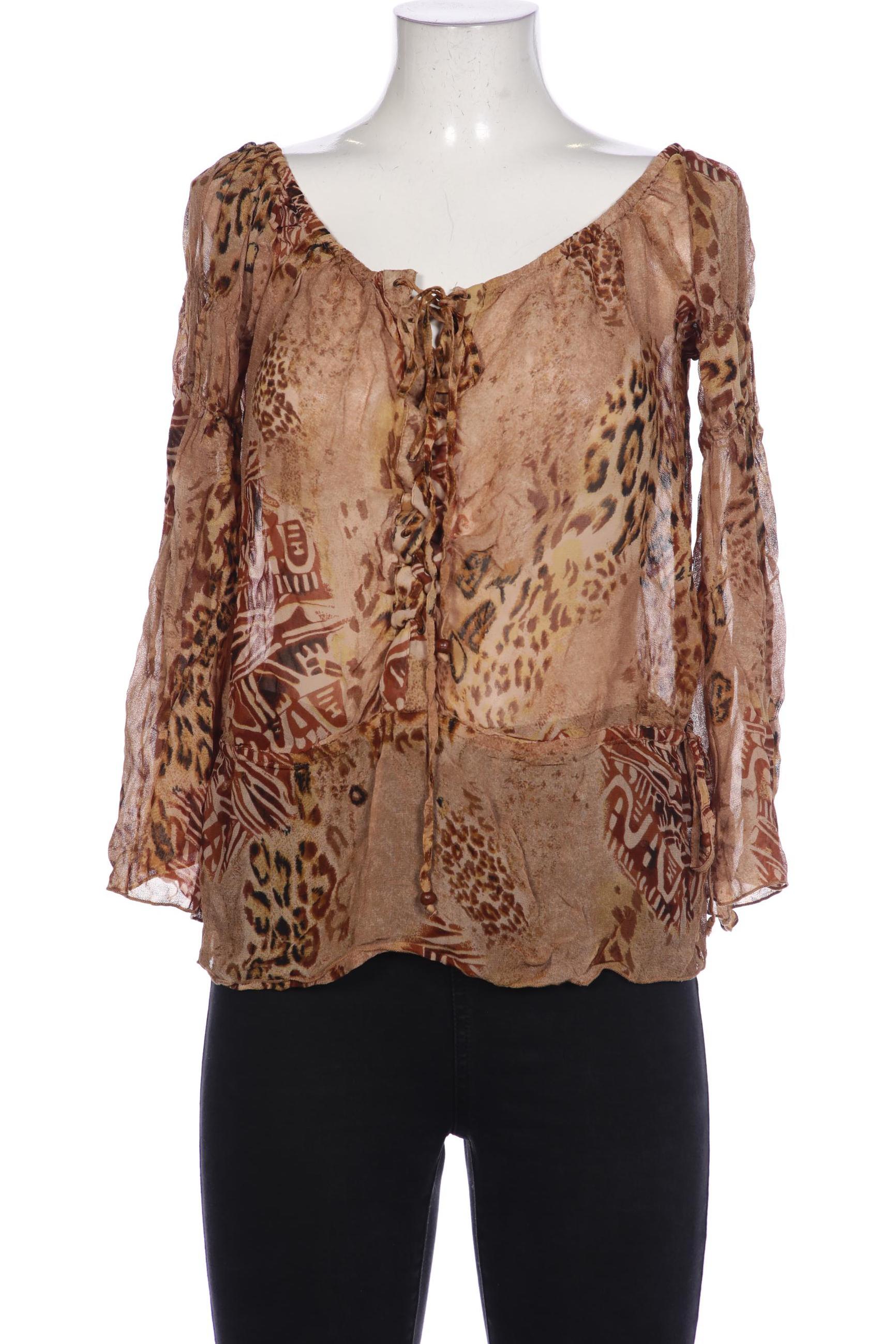 

Rene Derhy Damen Bluse, beige, Gr. 42