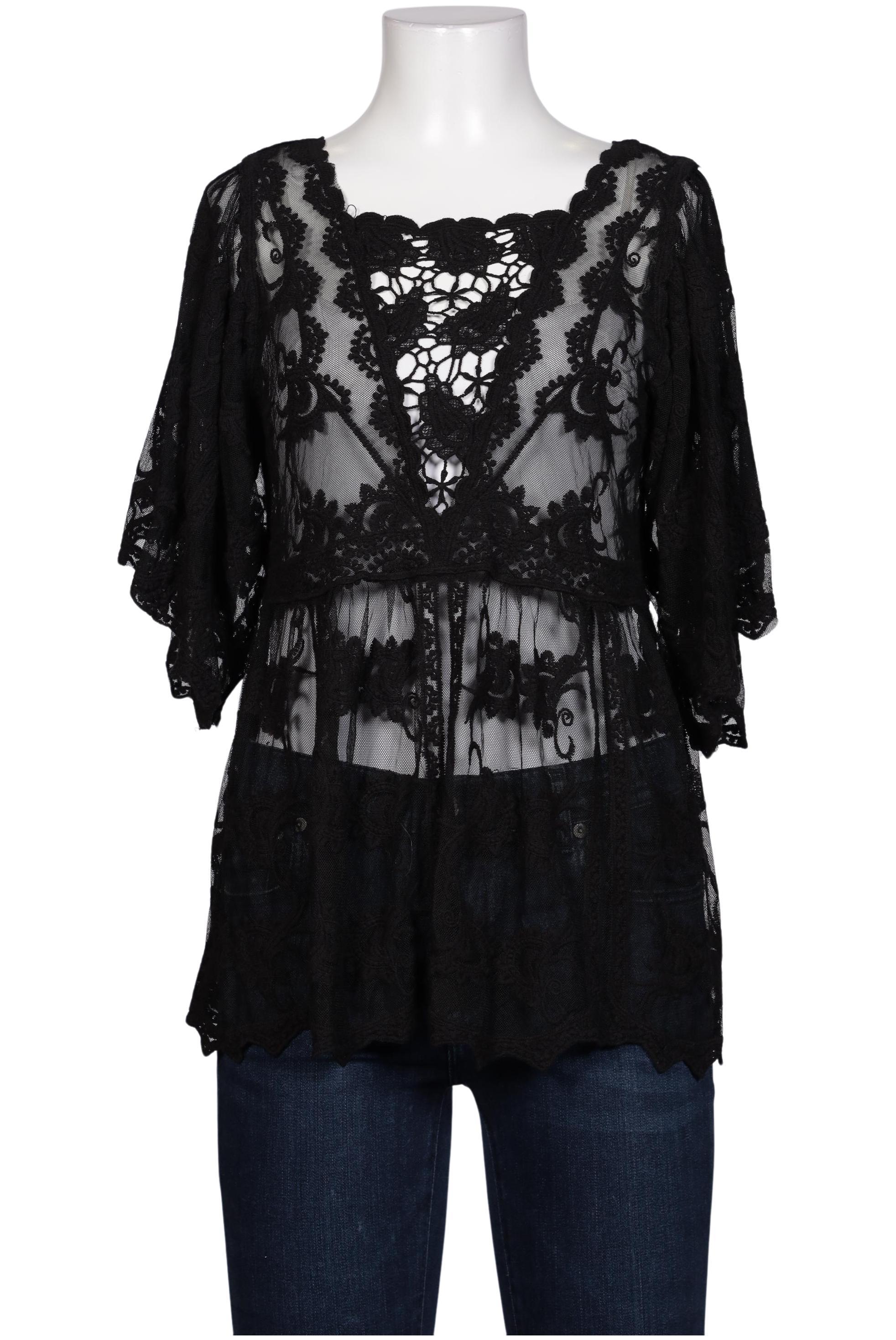 

Rene Derhy Damen Bluse, schwarz, Gr. 36