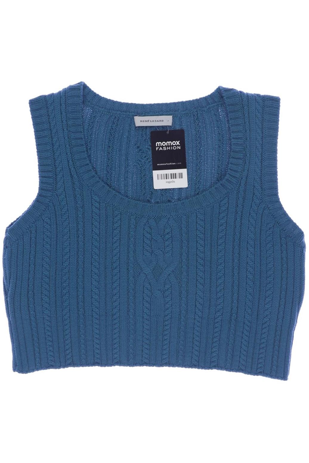 

Rene Lezard Damen Pullover, blau, Gr. 42