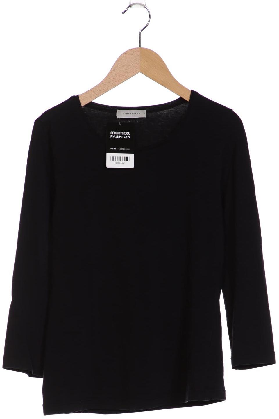 

Rene Lezard Damen Langarmshirt, schwarz, Gr. 36