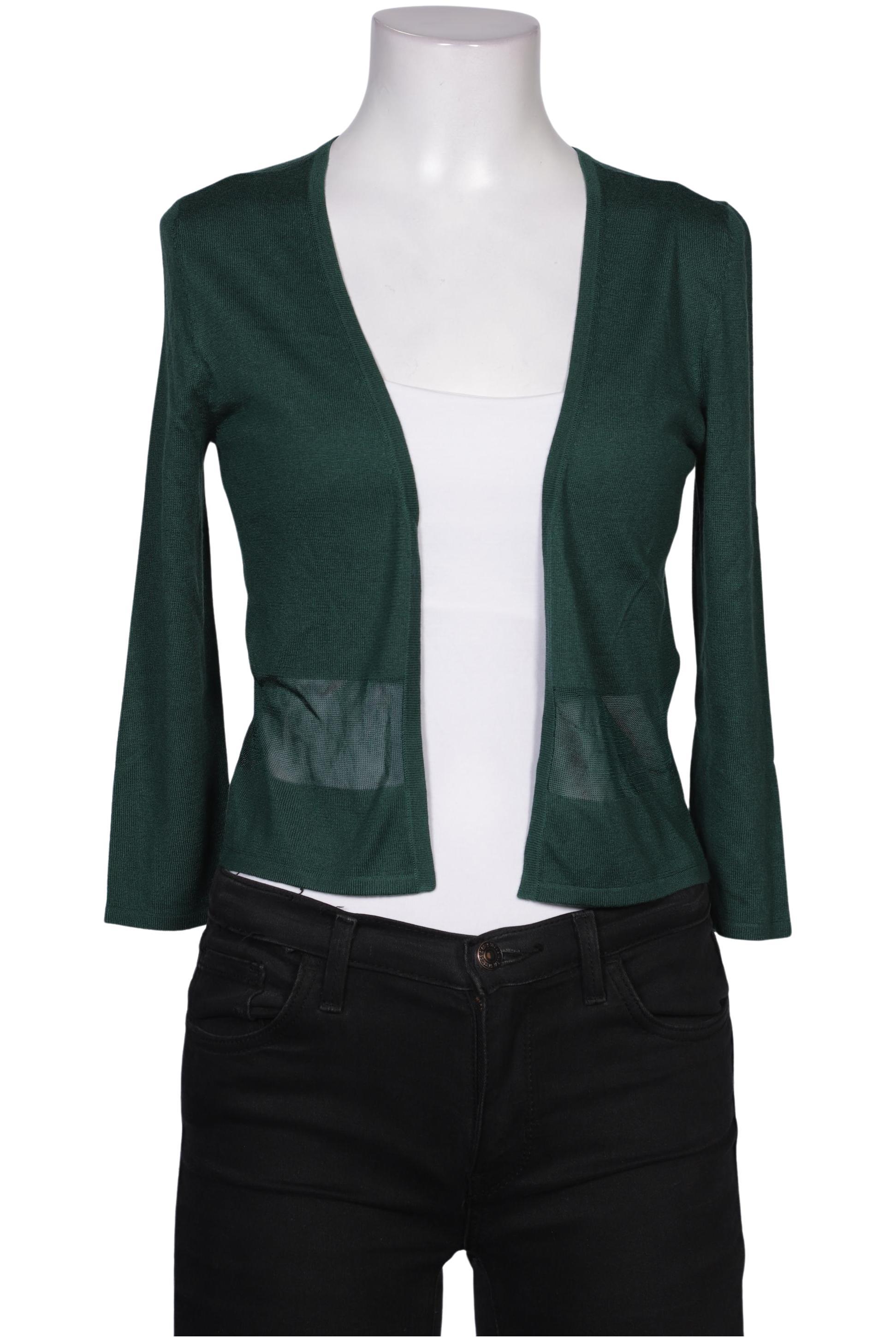 

Rene Lezard Damen Strickjacke, grün, Gr. 34