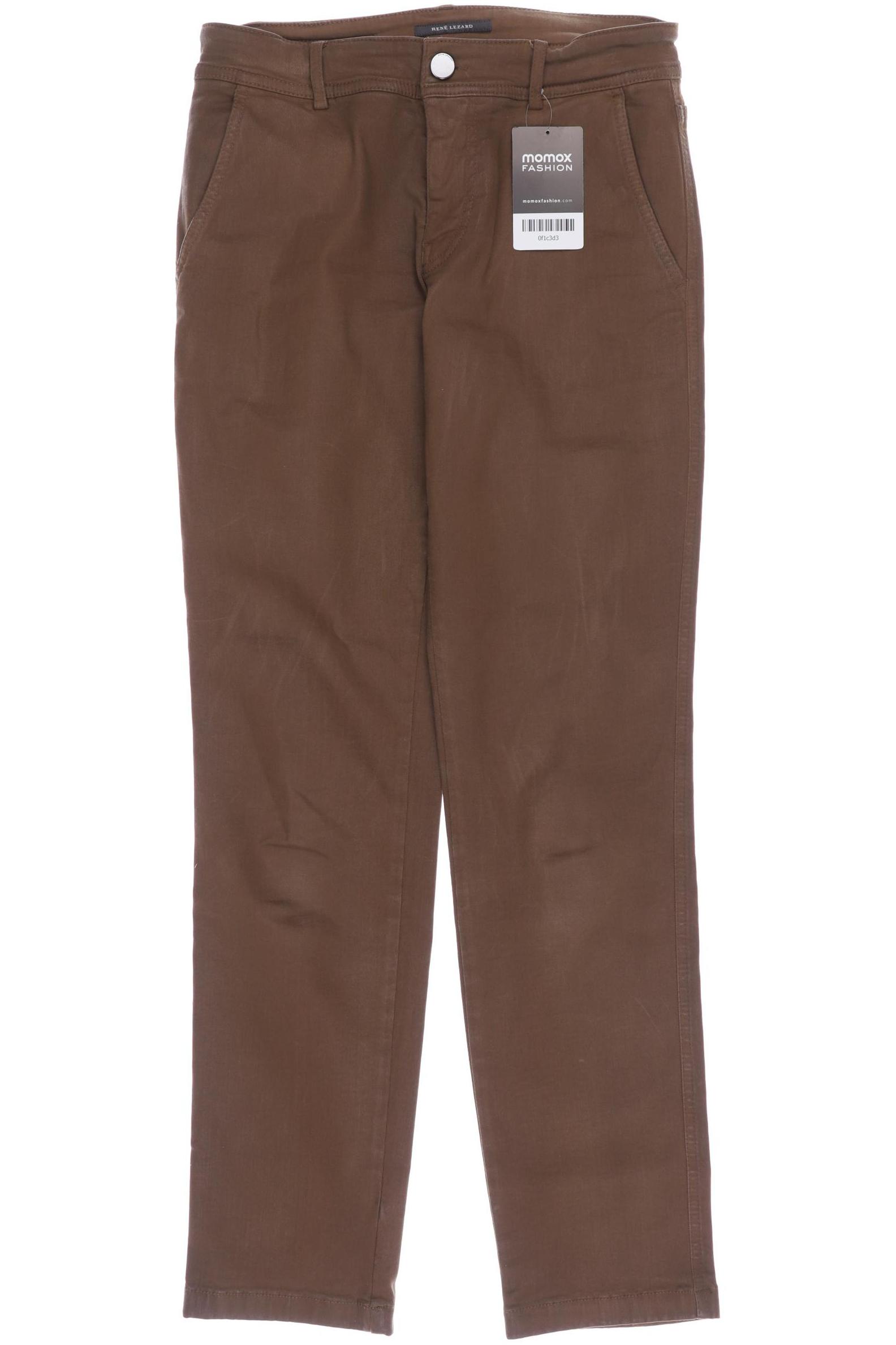 

Rene Lezard Damen Stoffhose, braun