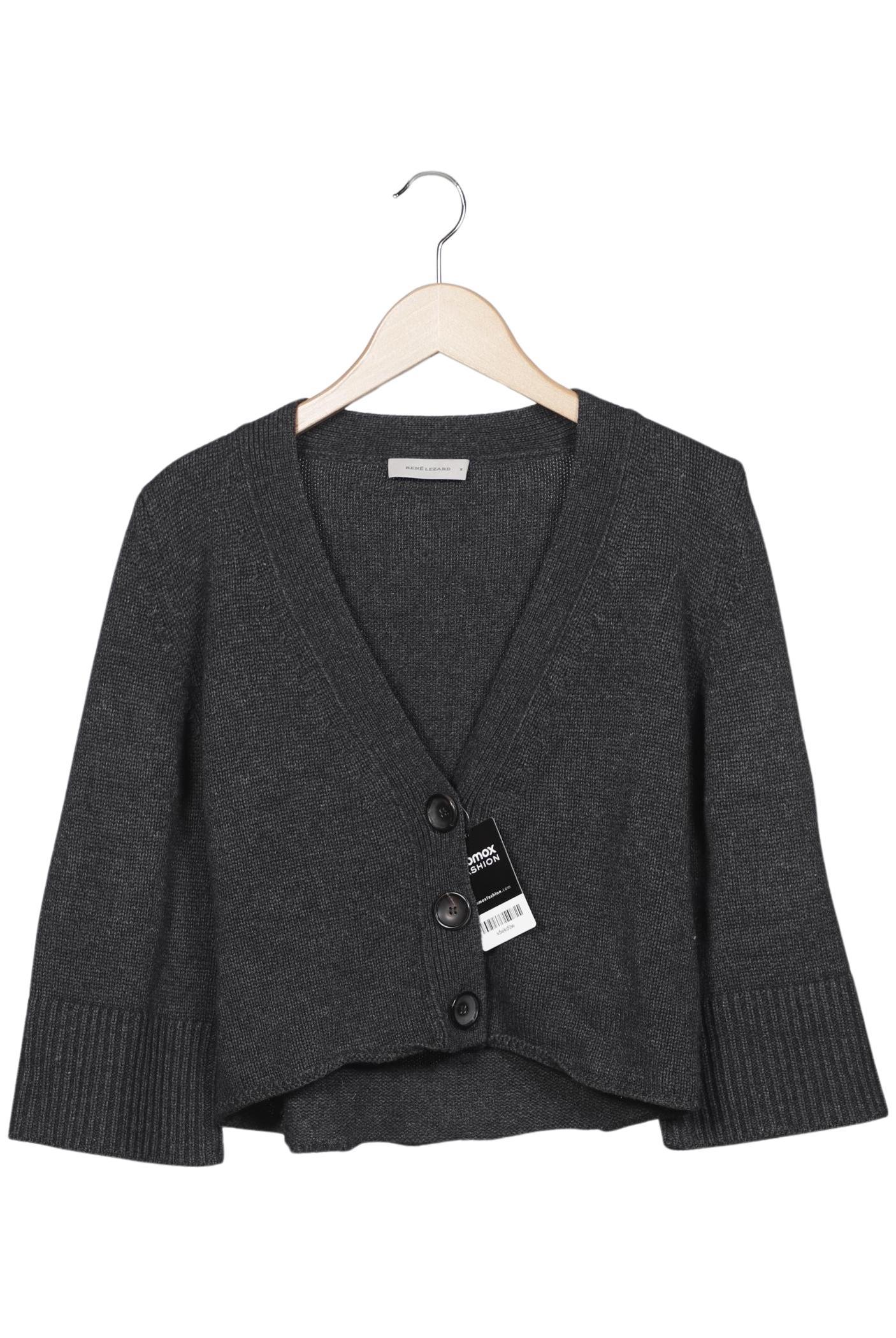 

Rene Lezard Damen Strickjacke, grau, Gr. 38