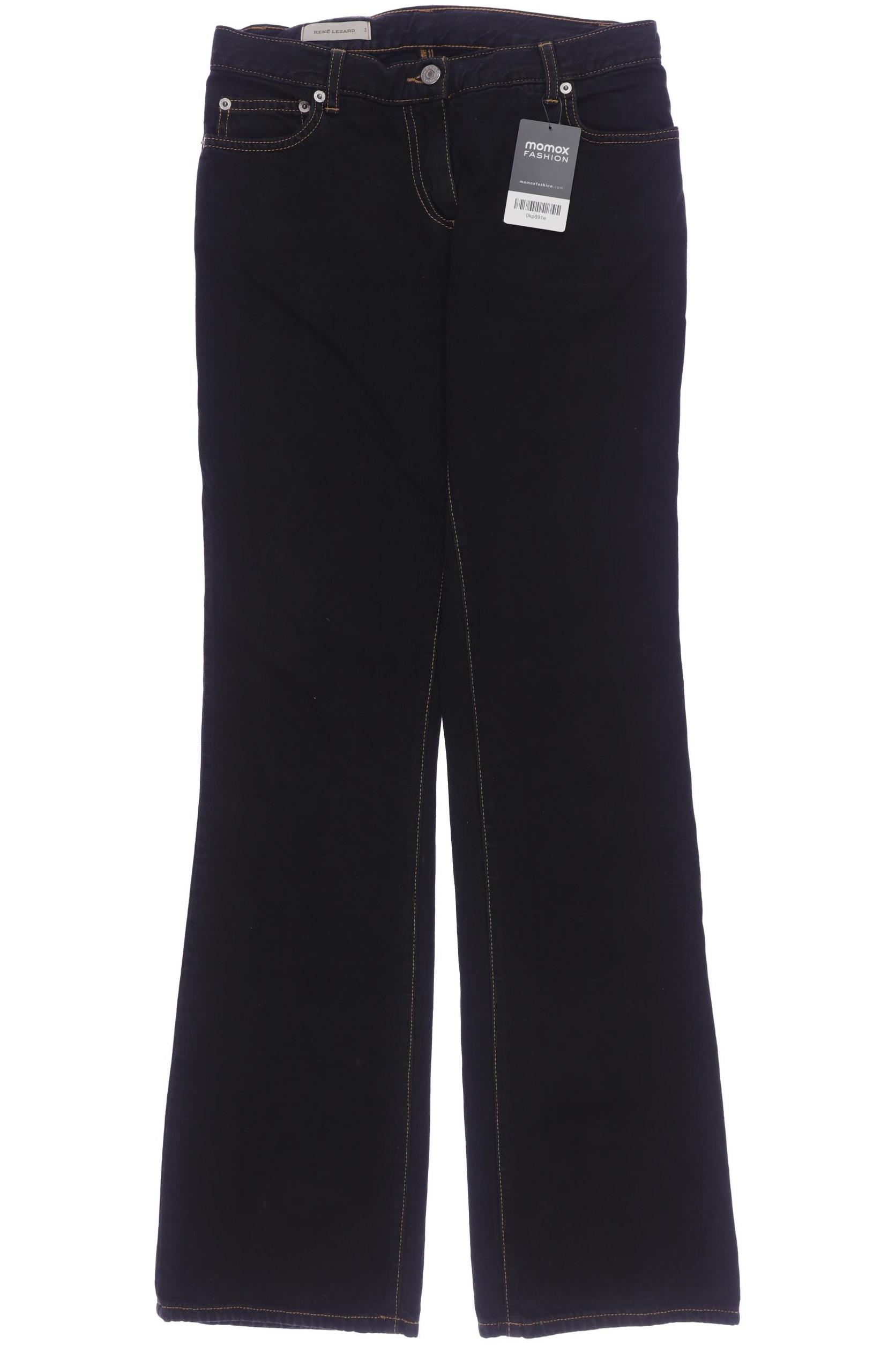 

Rene Lezard Damen Jeans, schwarz, Gr. 34