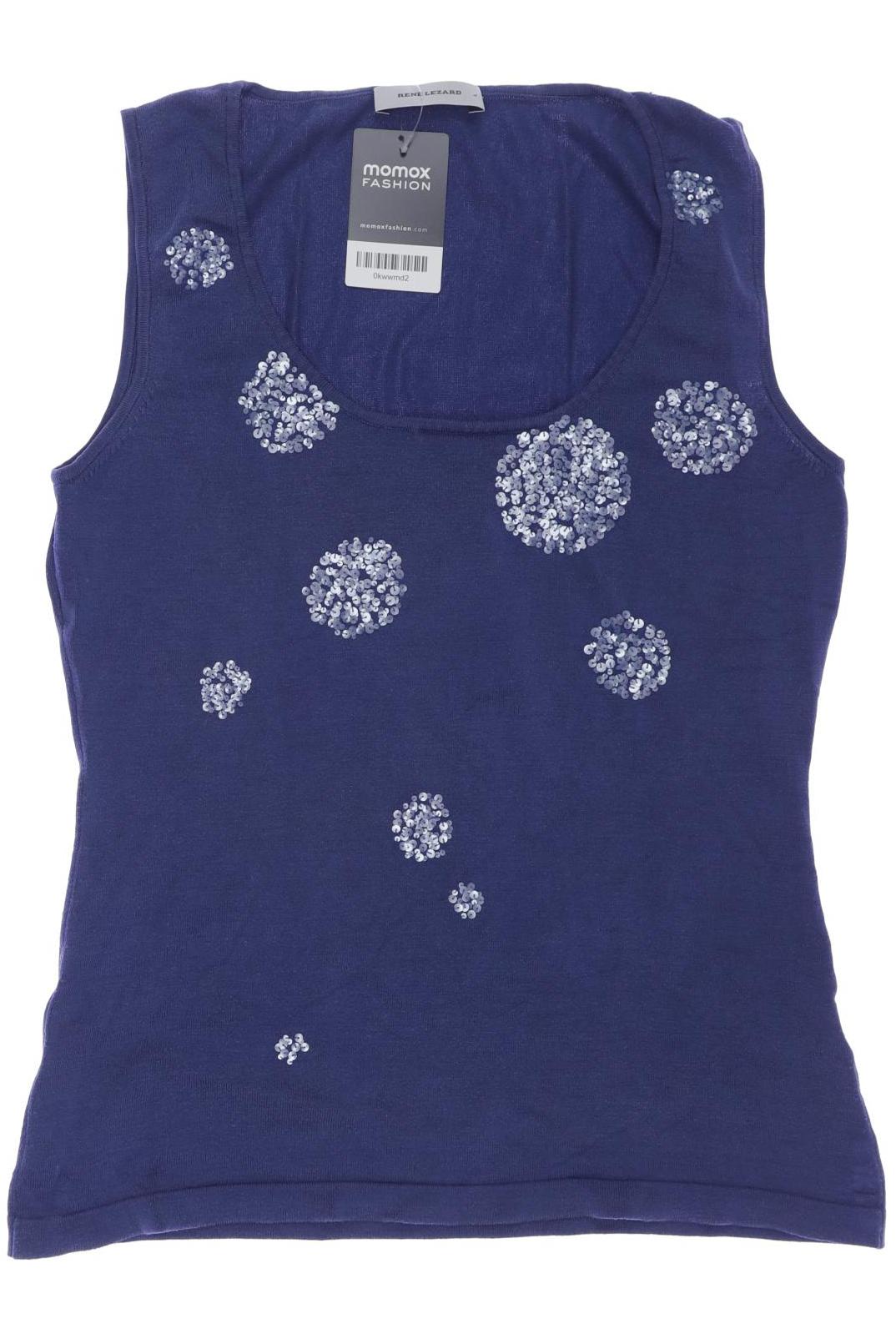 

Rene Lezard Damen Top, blau, Gr. 42