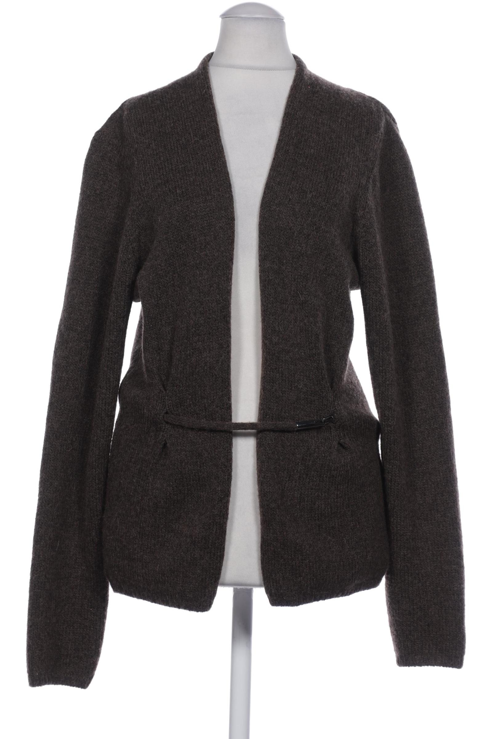 

Rene Lezard Damen Strickjacke, braun, Gr. 40