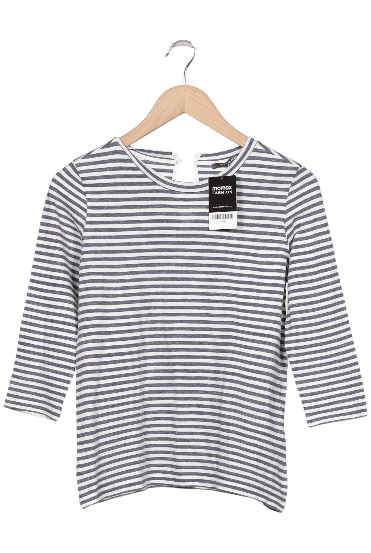 

Rene Lezard Damen Langarmshirt, weiß, Gr. 34