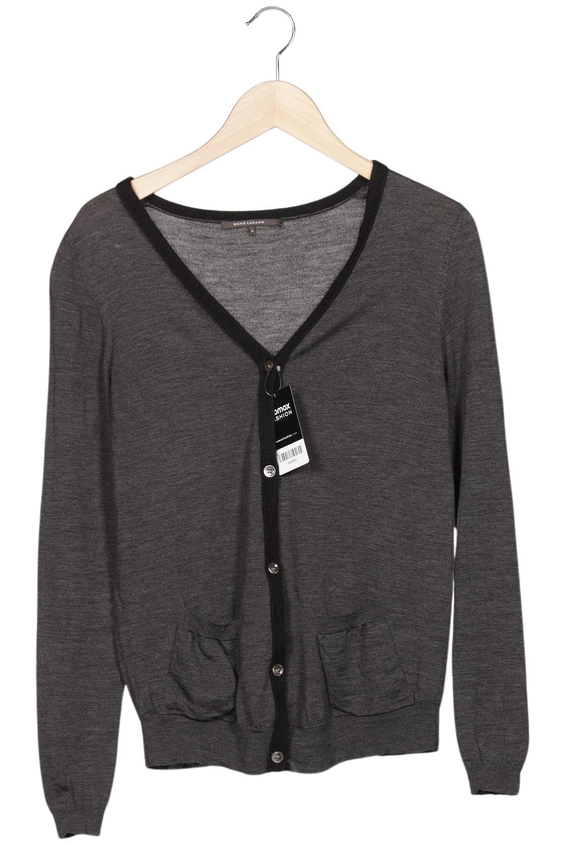 

Rene Lezard Damen Strickjacke, grau, Gr. 36