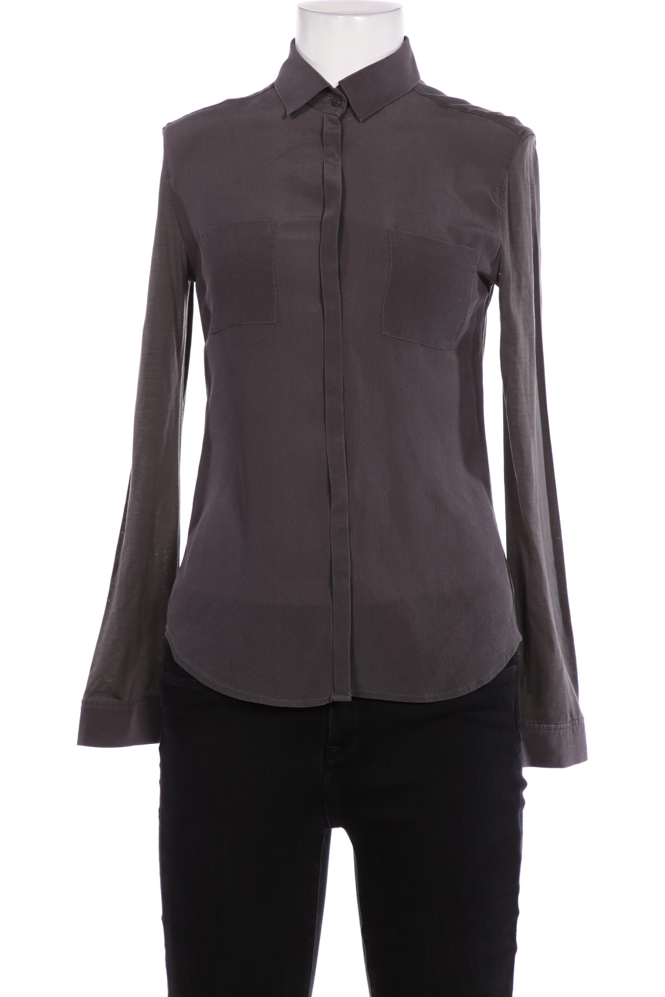 

Rene Lezard Damen Bluse, grau, Gr. 34