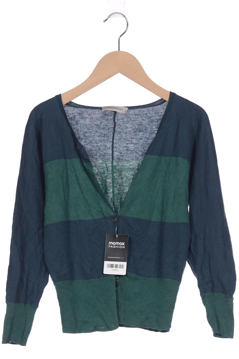 

Rene Lezard Damen Strickjacke, grün, Gr. 38