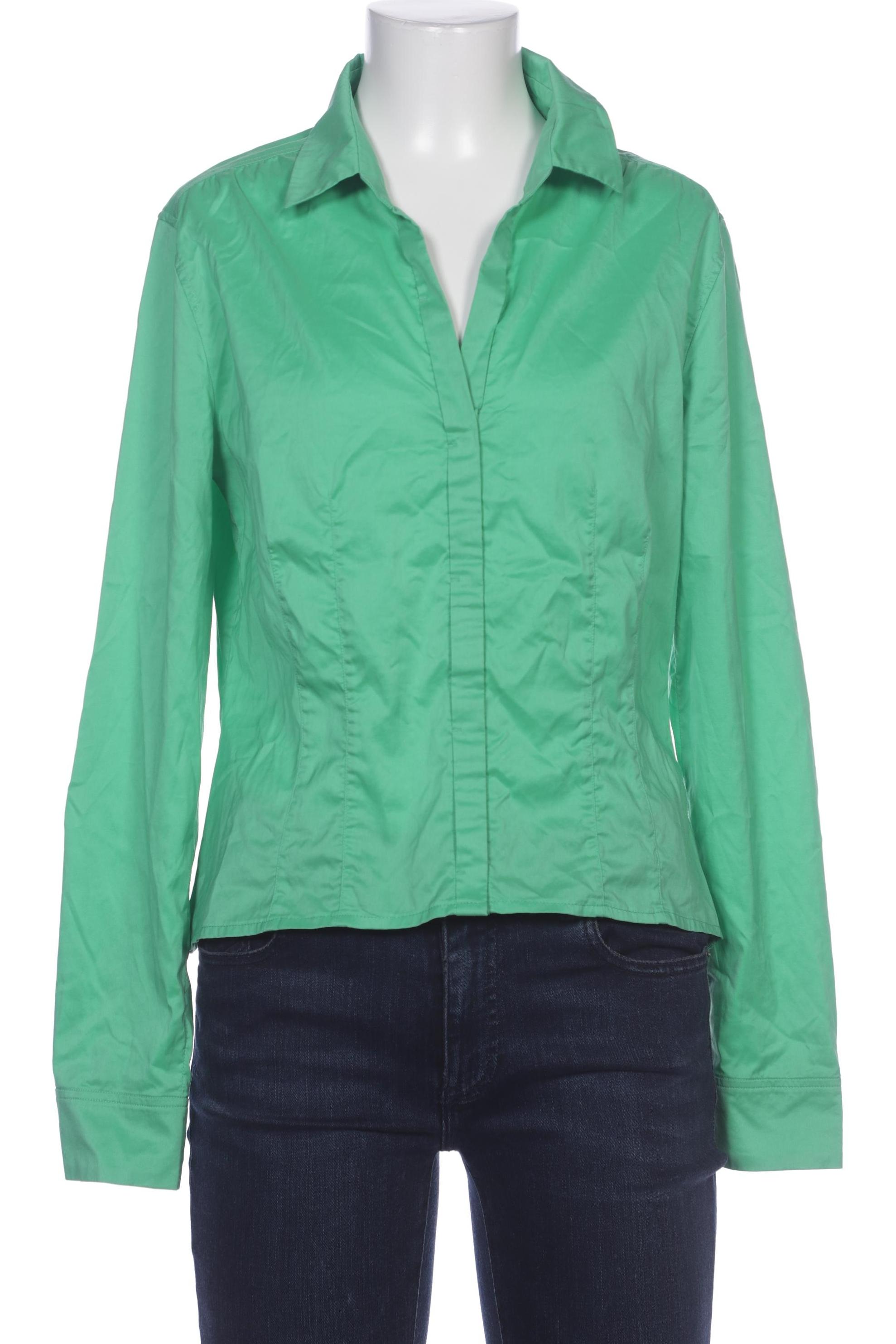 

Rene Lezard Damen Bluse, grün, Gr. 40