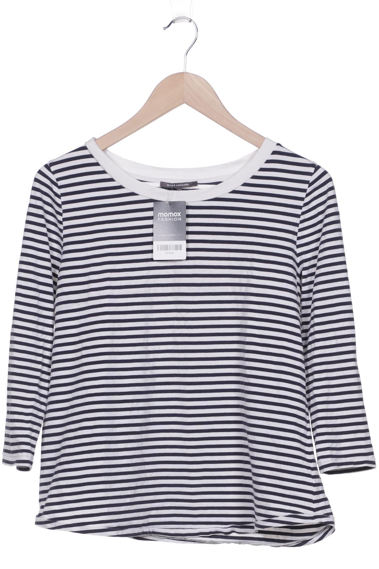 

Rene Lezard Damen Langarmshirt, weiß