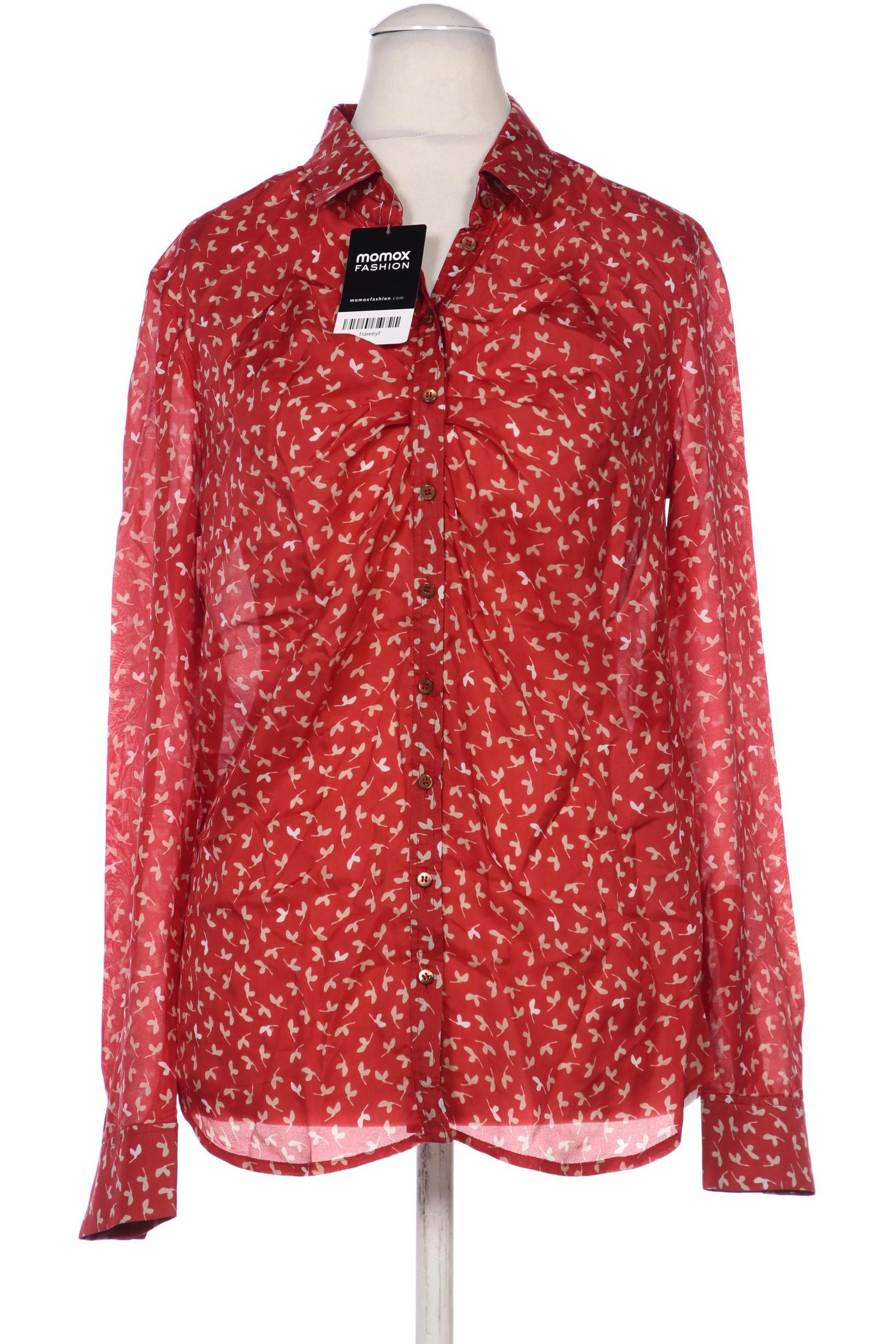 

Rene Lezard Damen Bluse, rot, Gr. 38