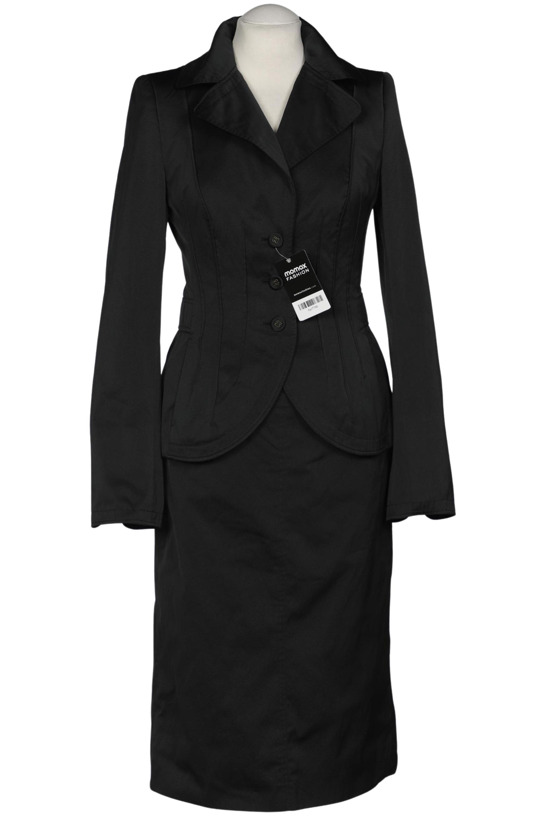 

Rene Lezard Damen Anzug, schwarz, Gr. 36