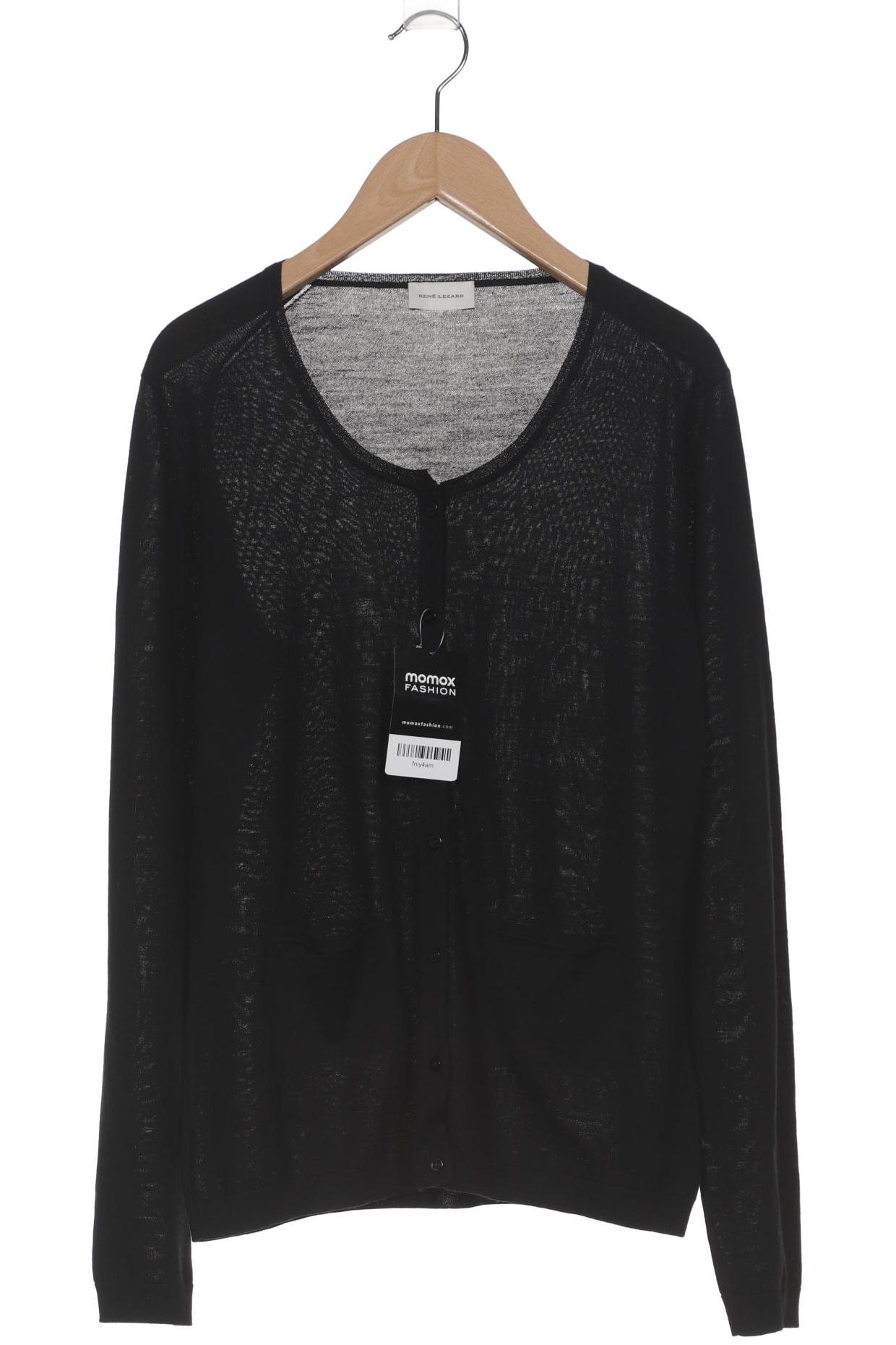 

Rene Lezard Damen Strickjacke, schwarz, Gr. 34