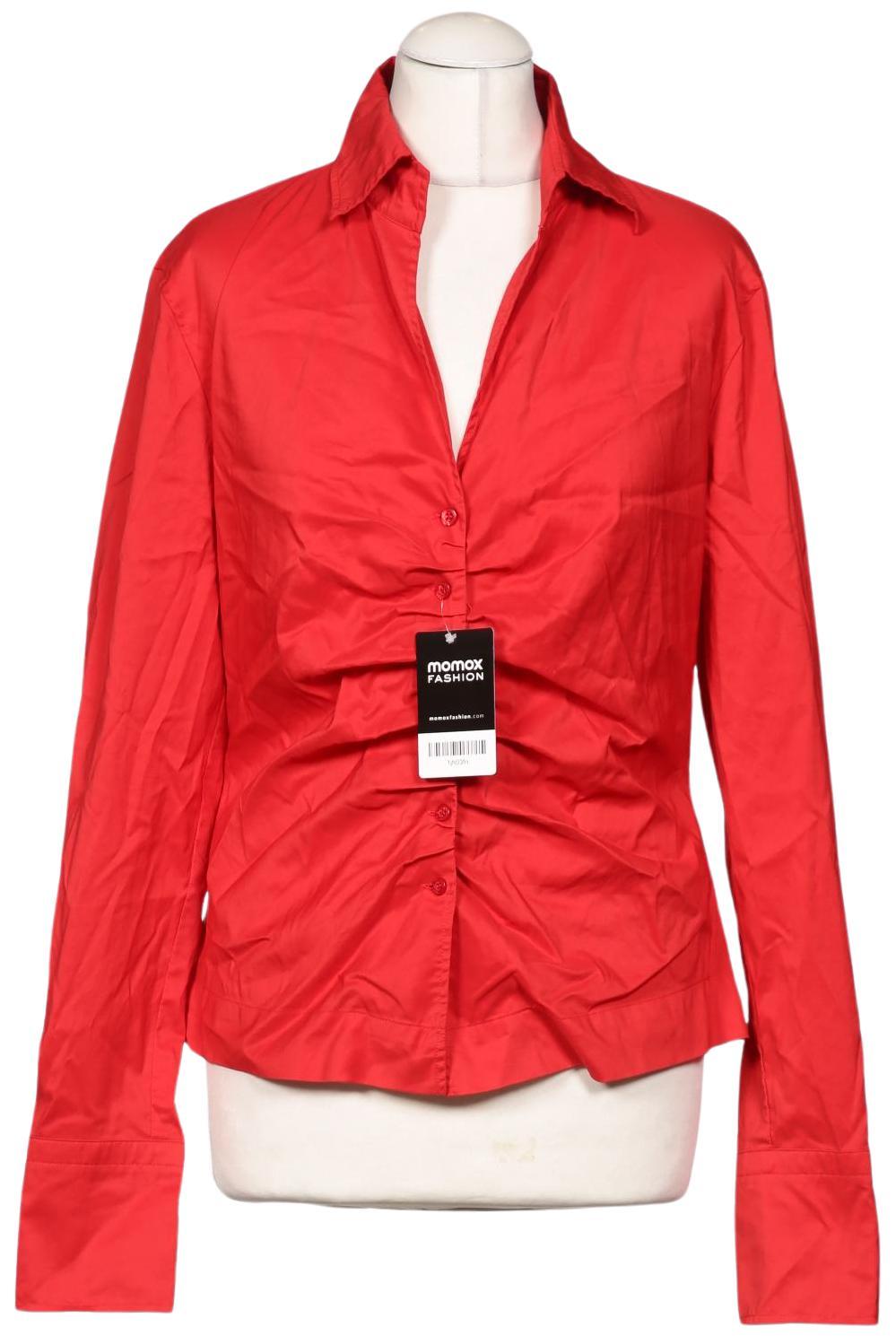 

Rene Lezard Damen Bluse, rot, Gr. 40