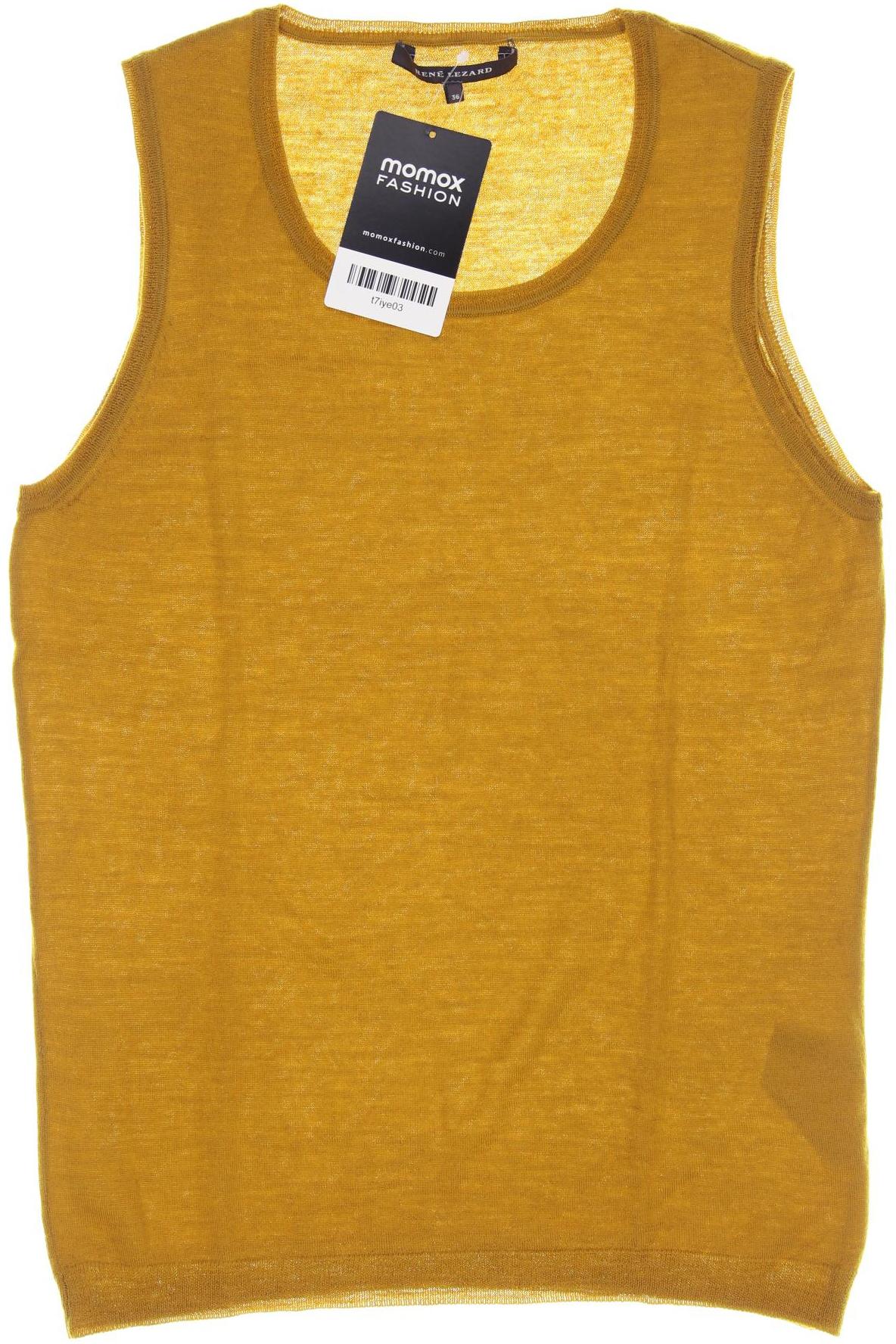 

Rene Lezard Damen Top, gelb, Gr. 36