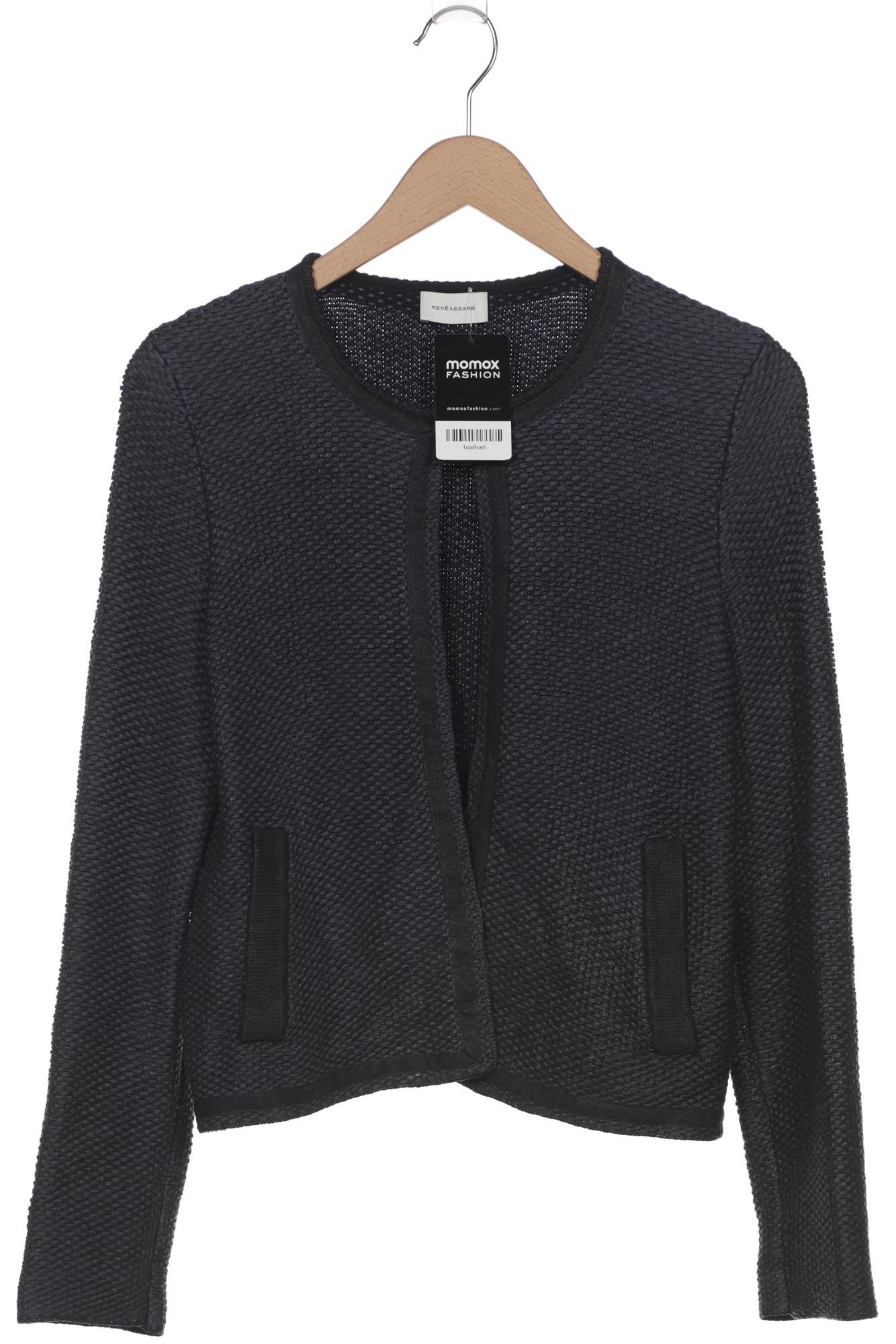 

Rene Lezard Damen Strickjacke, marineblau, Gr. 34