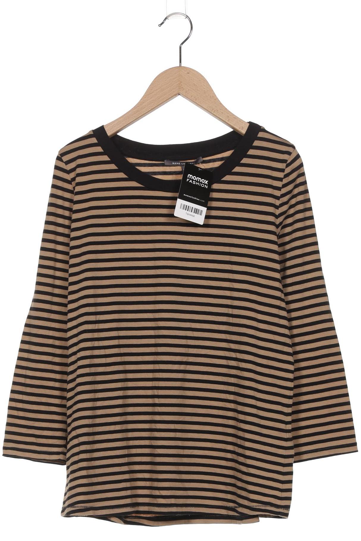 

Rene Lezard Damen Langarmshirt, beige, Gr. 34