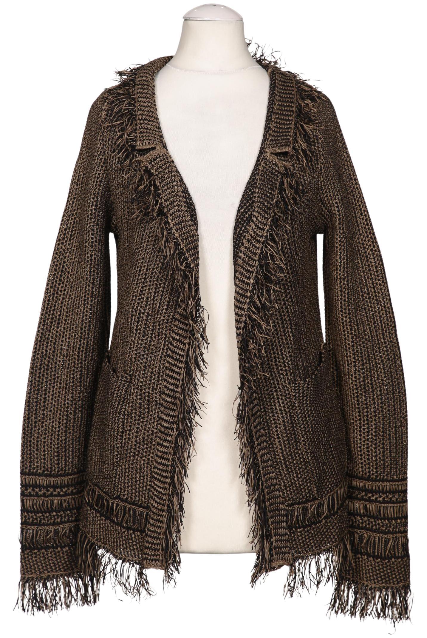 

Rene Lezard Damen Strickjacke, braun, Gr. 34