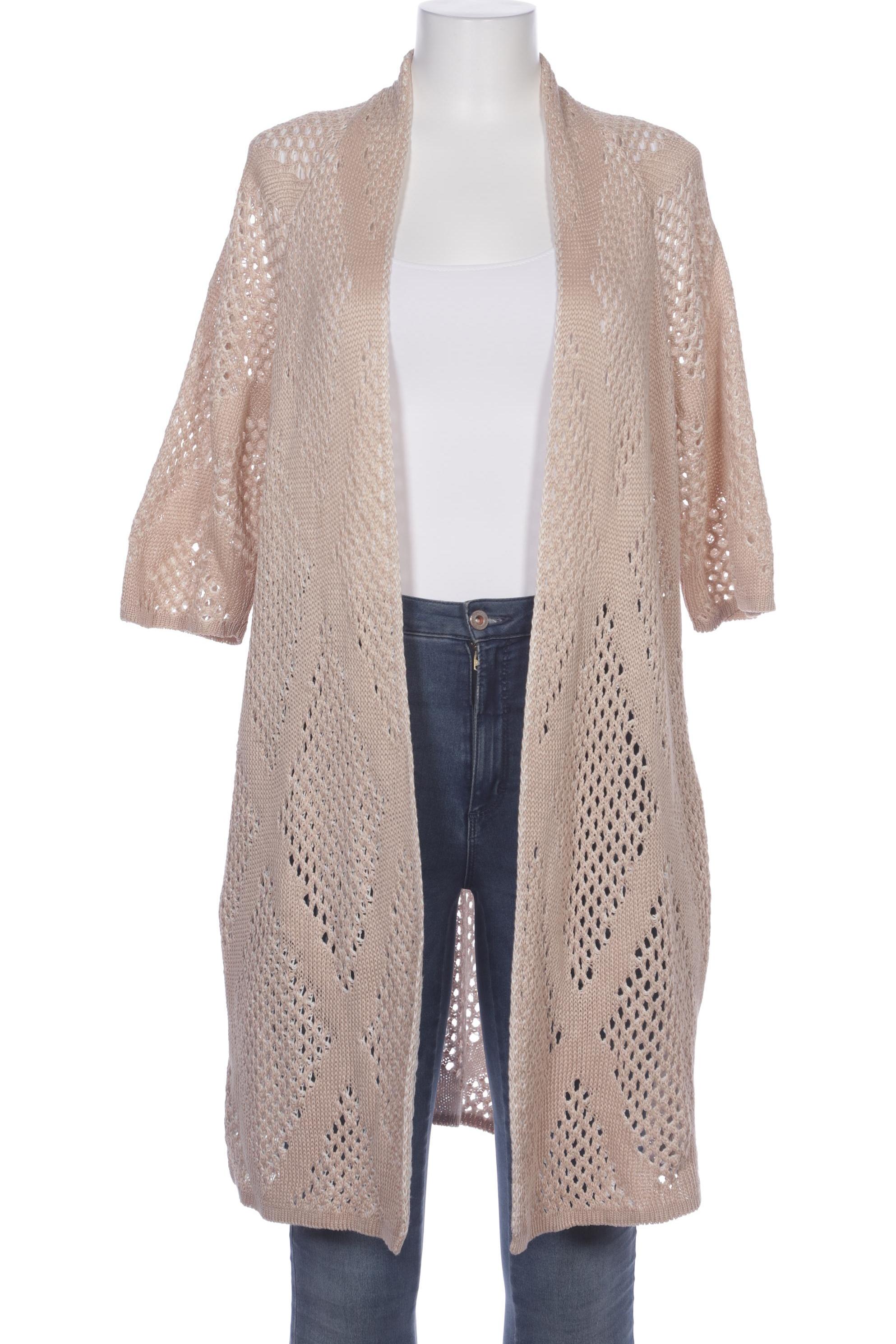 

Rene Lezard Damen Strickjacke, beige, Gr. 38