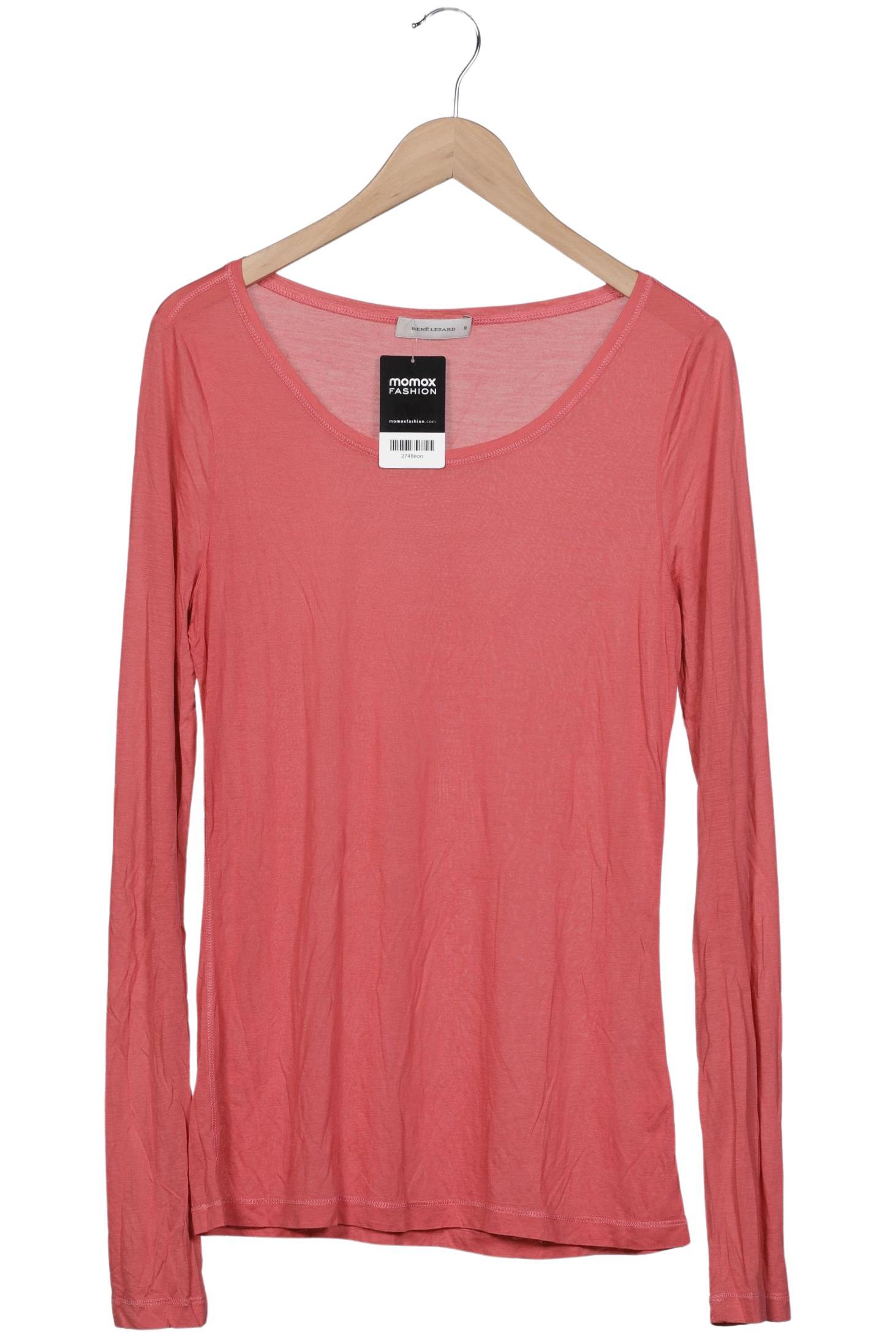 

Rene Lezard Damen Langarmshirt, pink, Gr. 42