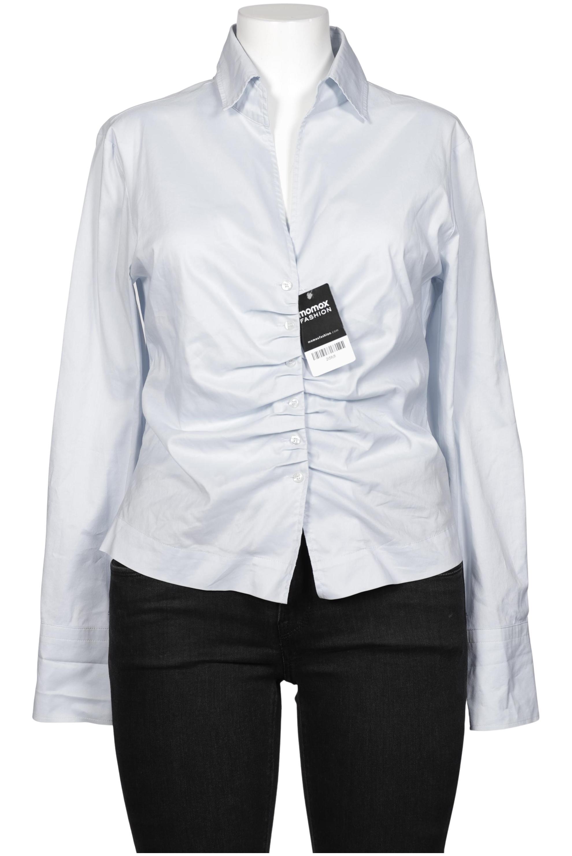 

Rene Lezard Damen Bluse, hellblau, Gr. 42